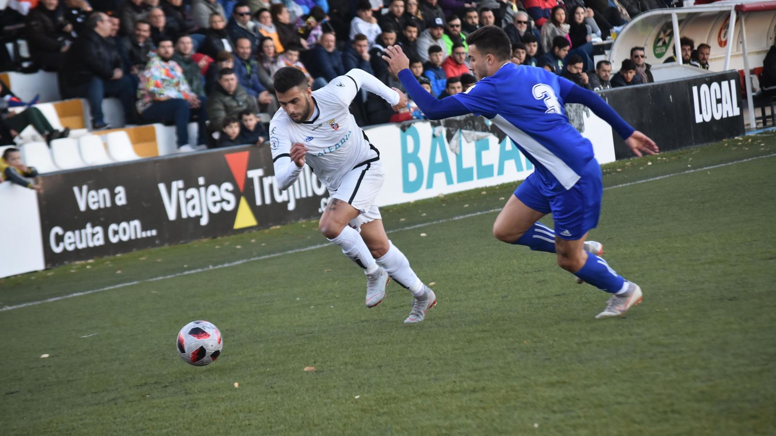Naranjo jugó en el lateral izquierdo supliendo al sancionado Alberto Piñero.