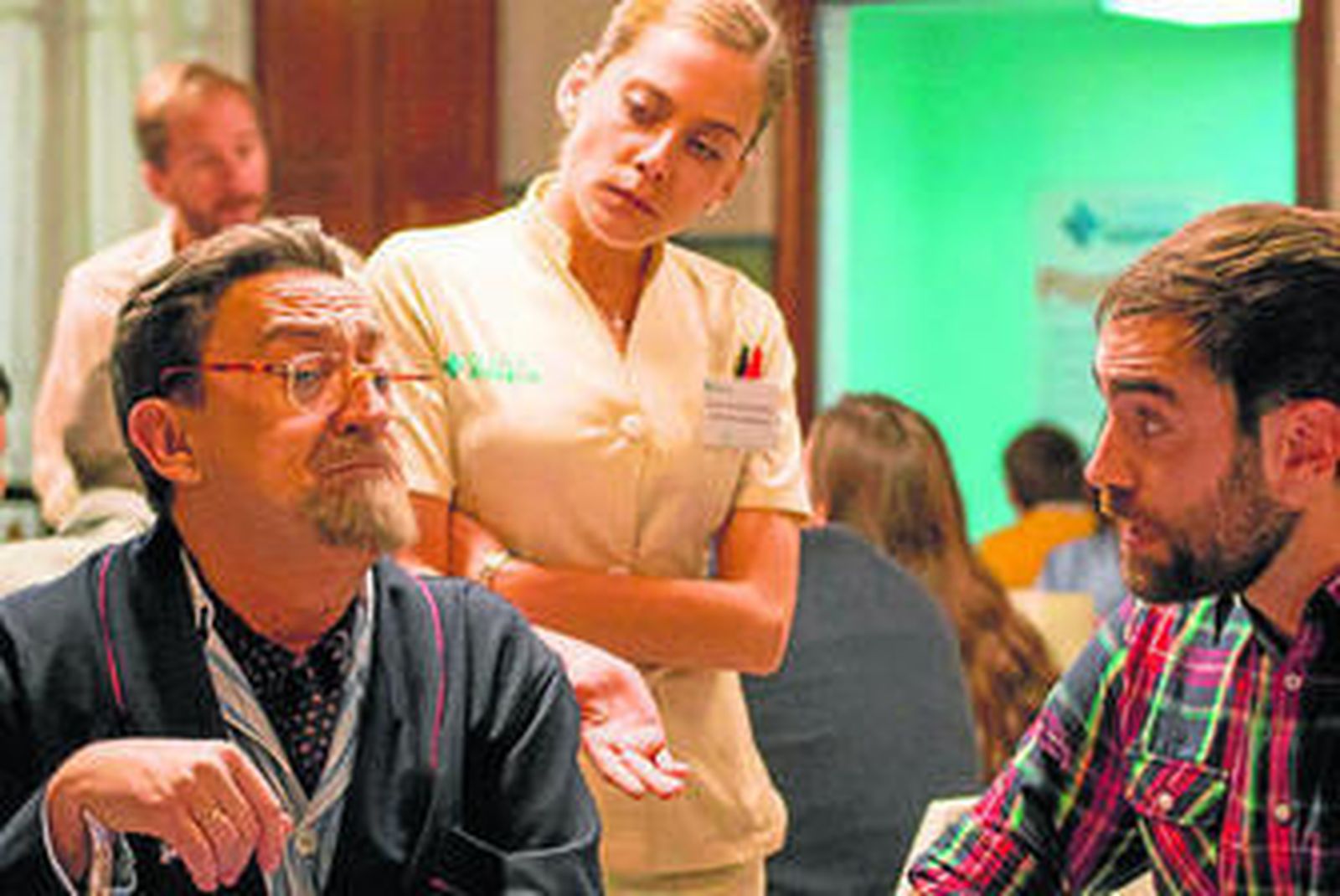 Tres de los protagonistas de 'Allí abajo'.