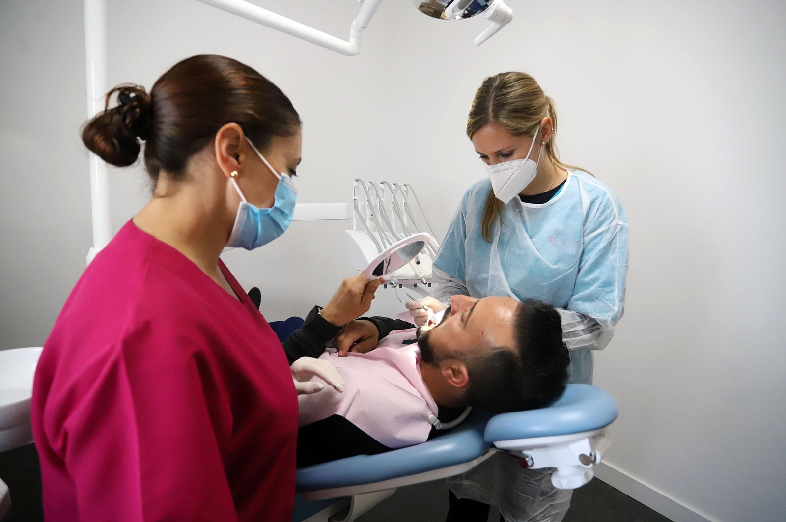 Imágenes de la Clínica Dental Solidaria en Gibraleón