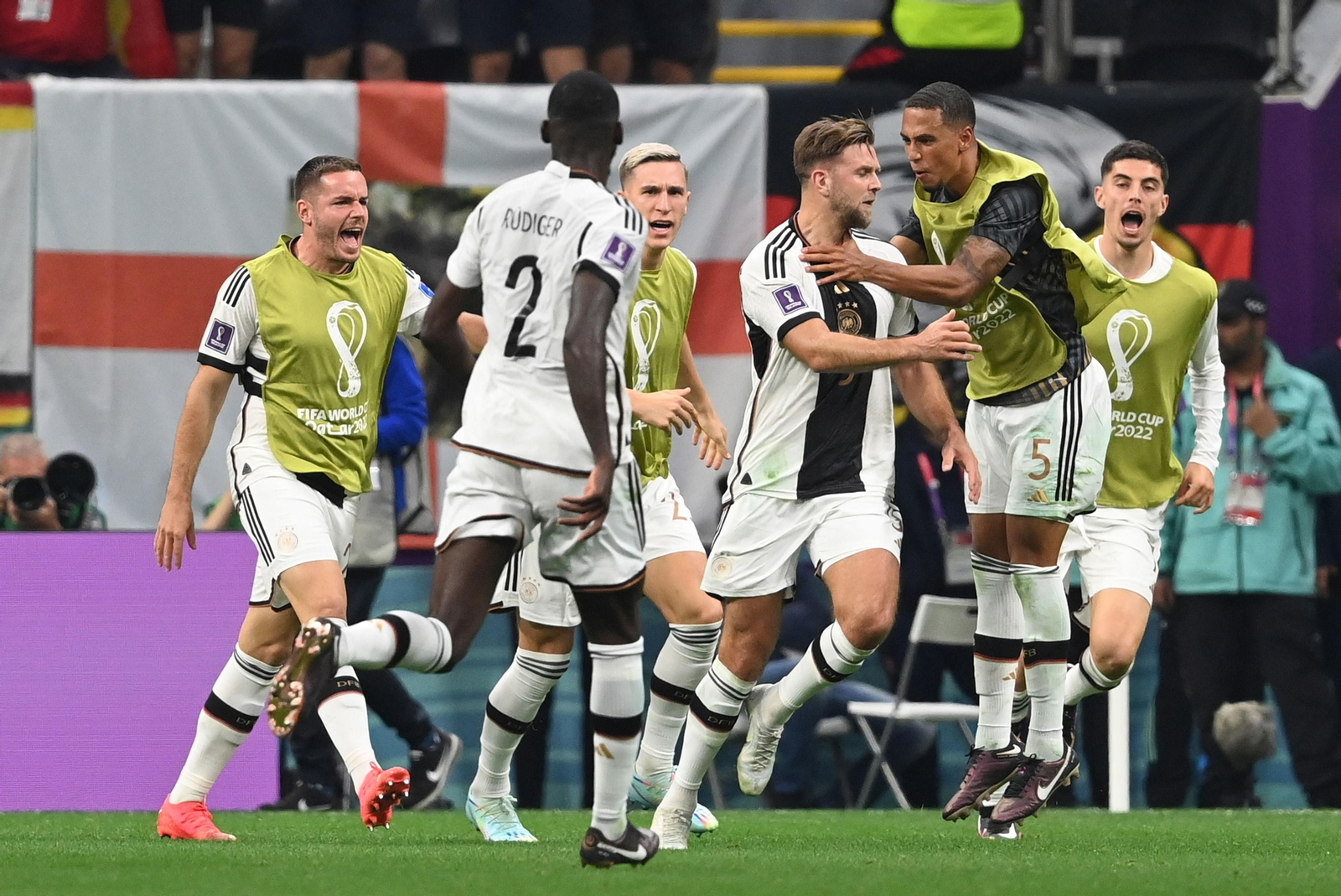 Las fotos del España-Alemania del Mundial de Qatar