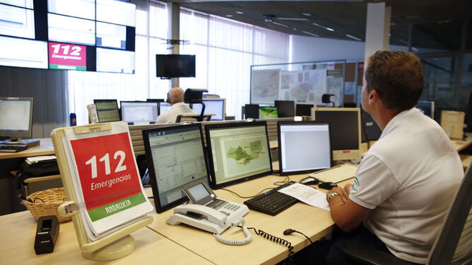 Sala de Emergecnias 112.