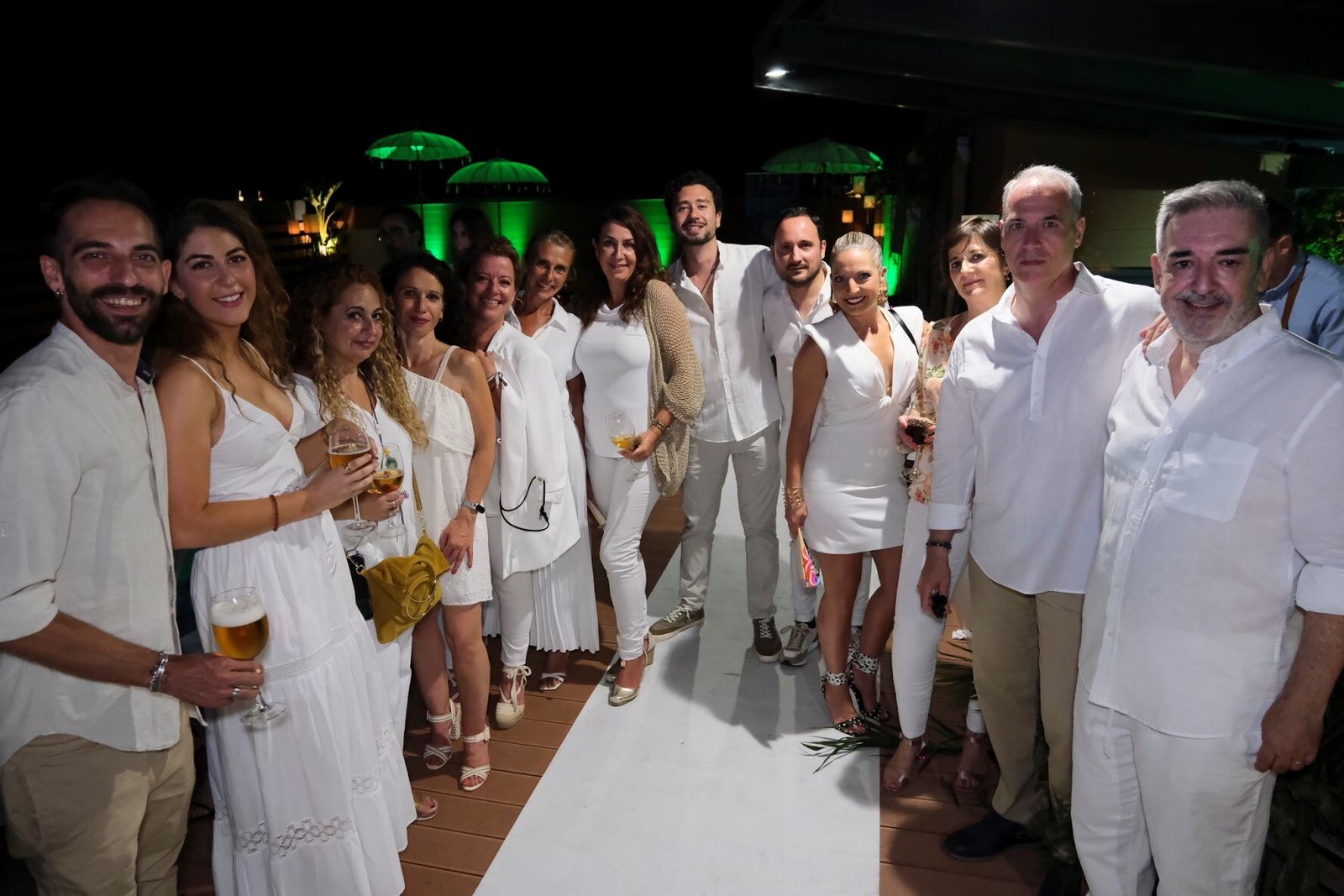 La Fiesta Blanca La Terraza Eurostars Palace de Córdoba, en imágenes