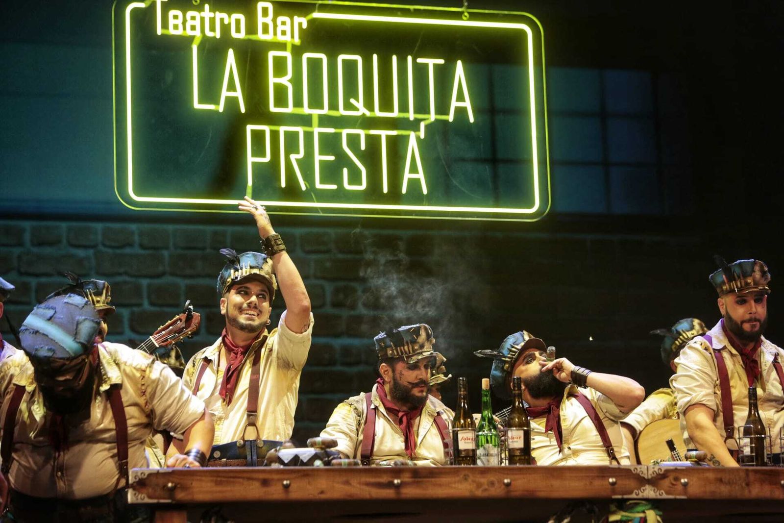 Comparsa "la boquita prestá"