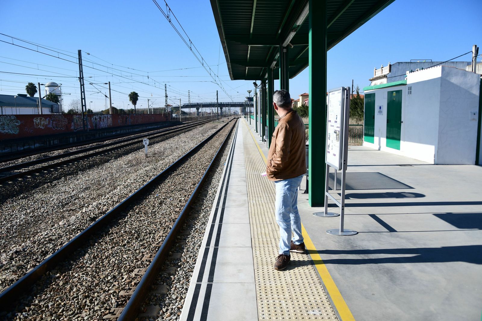 Imagen de archivo de la estación de tren de El Higuerón.