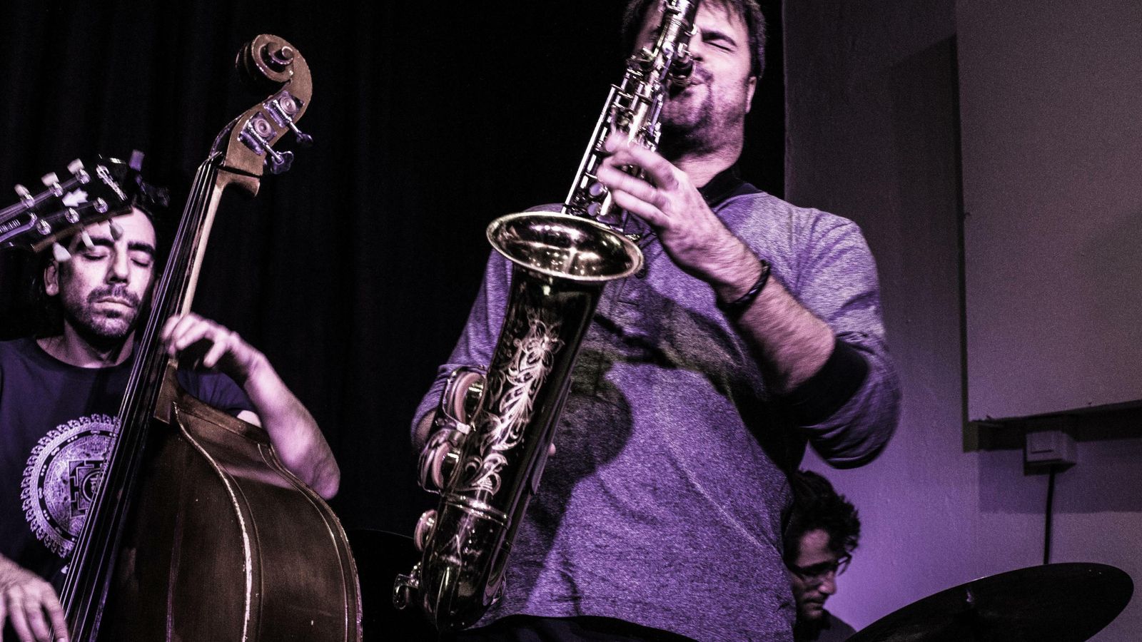 Un instante de la actuación del Arturo Serra Quintet.