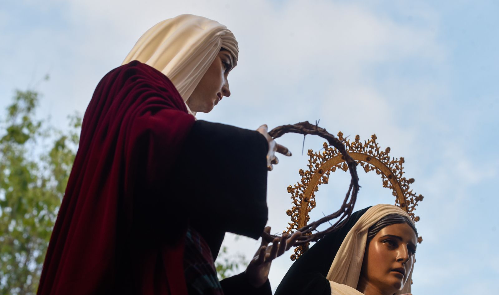 Las imágenes de la Hermandad de Santa Marta en la Semana Santa de Sevilla 2024