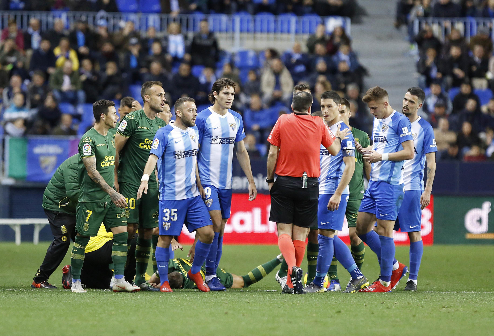 Las fotos del Málaga-Las Palmas. Las fotos del Málaga-Las Palmas.