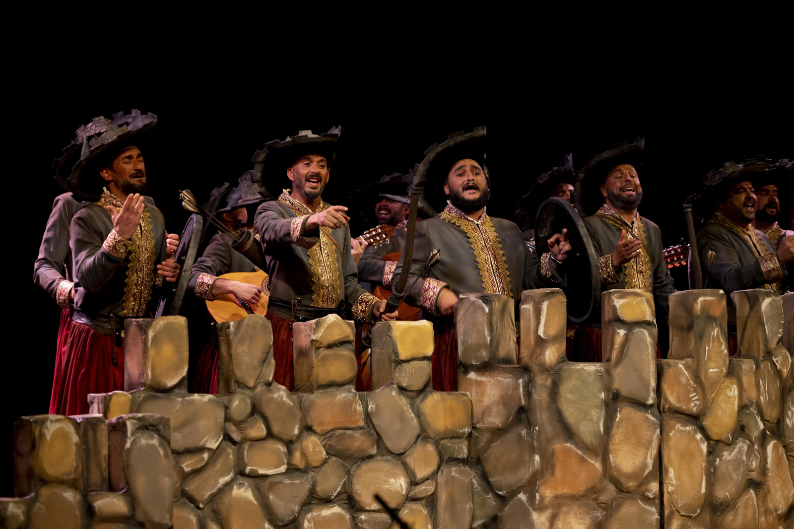 Comparsa 'La muralla'.