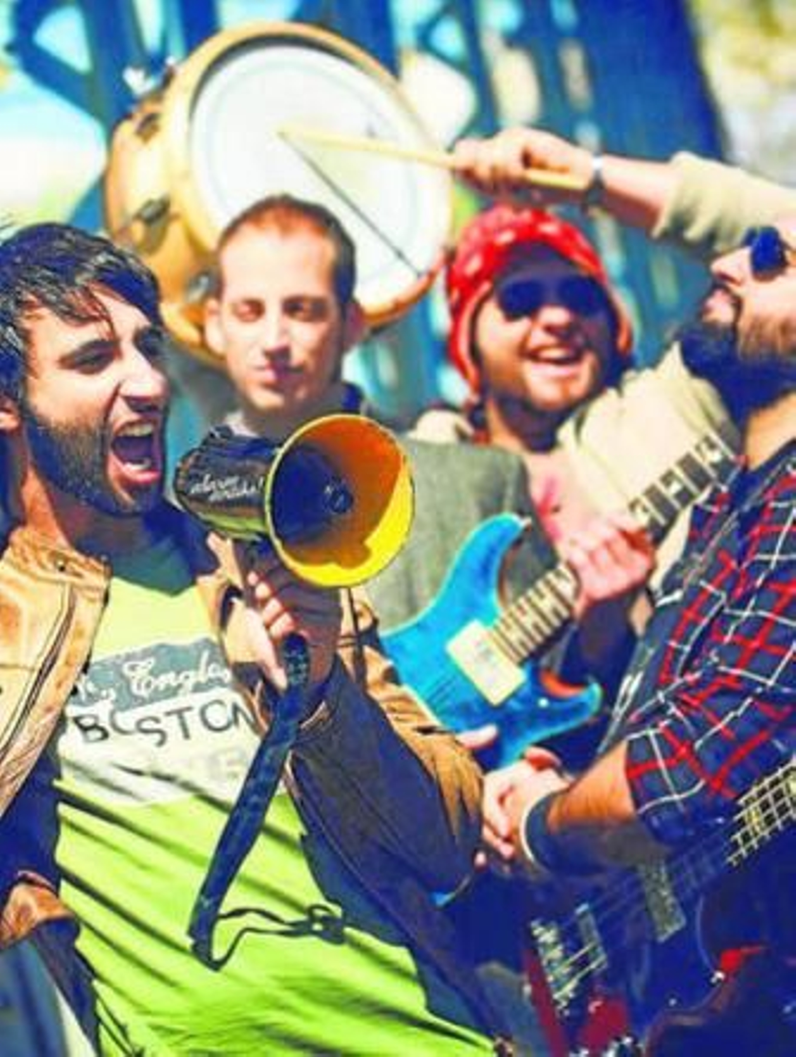 Gonzalo, Alejandro, Alonso y Rodrigo, integrantes del grupo Alarmantiks!