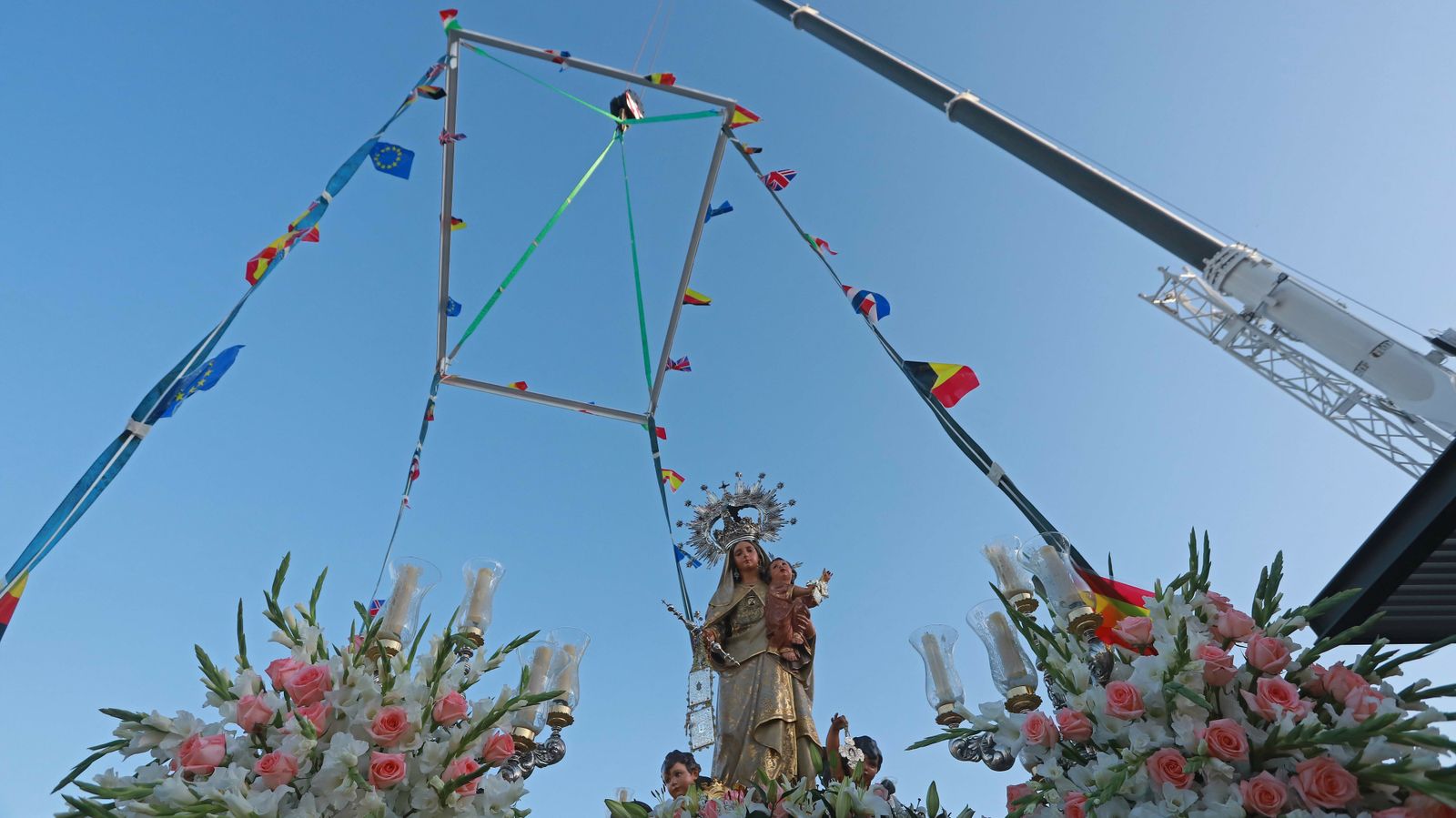 Las mejores fotos de la procesión de la Virgen del Carmen en Algeciras