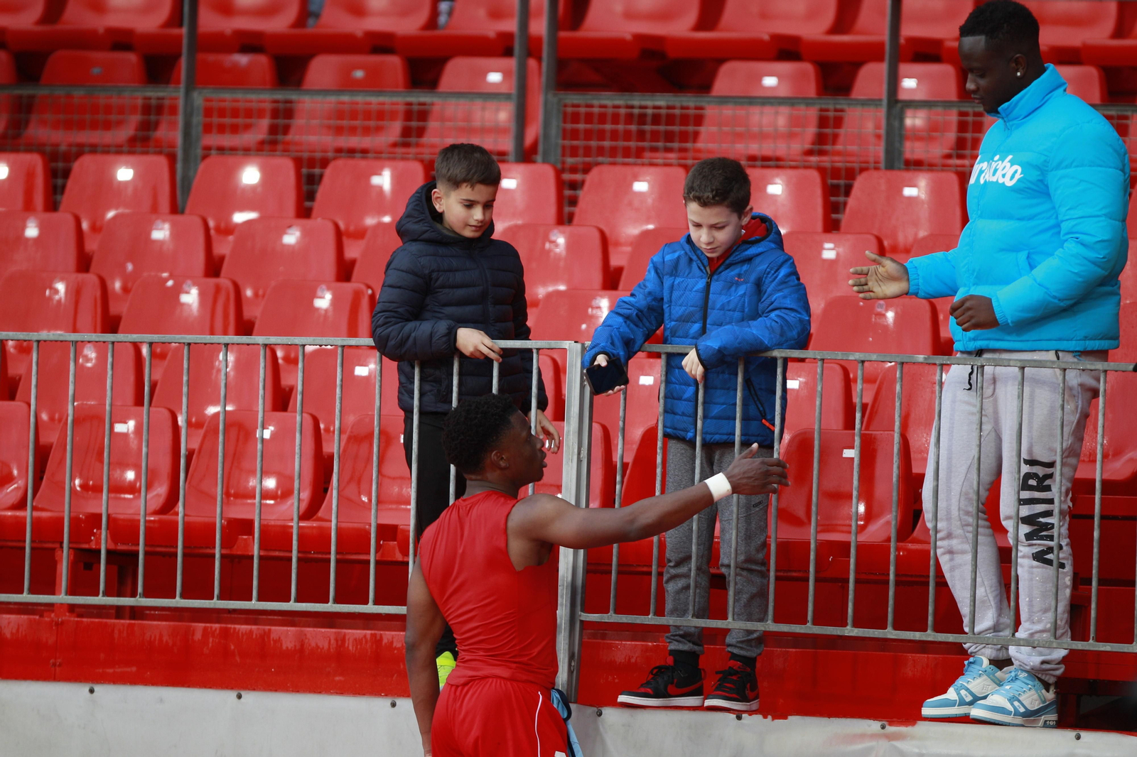 Las mejores imágenes del partido de fútbol U.D. Almería-C.A. Osasuna