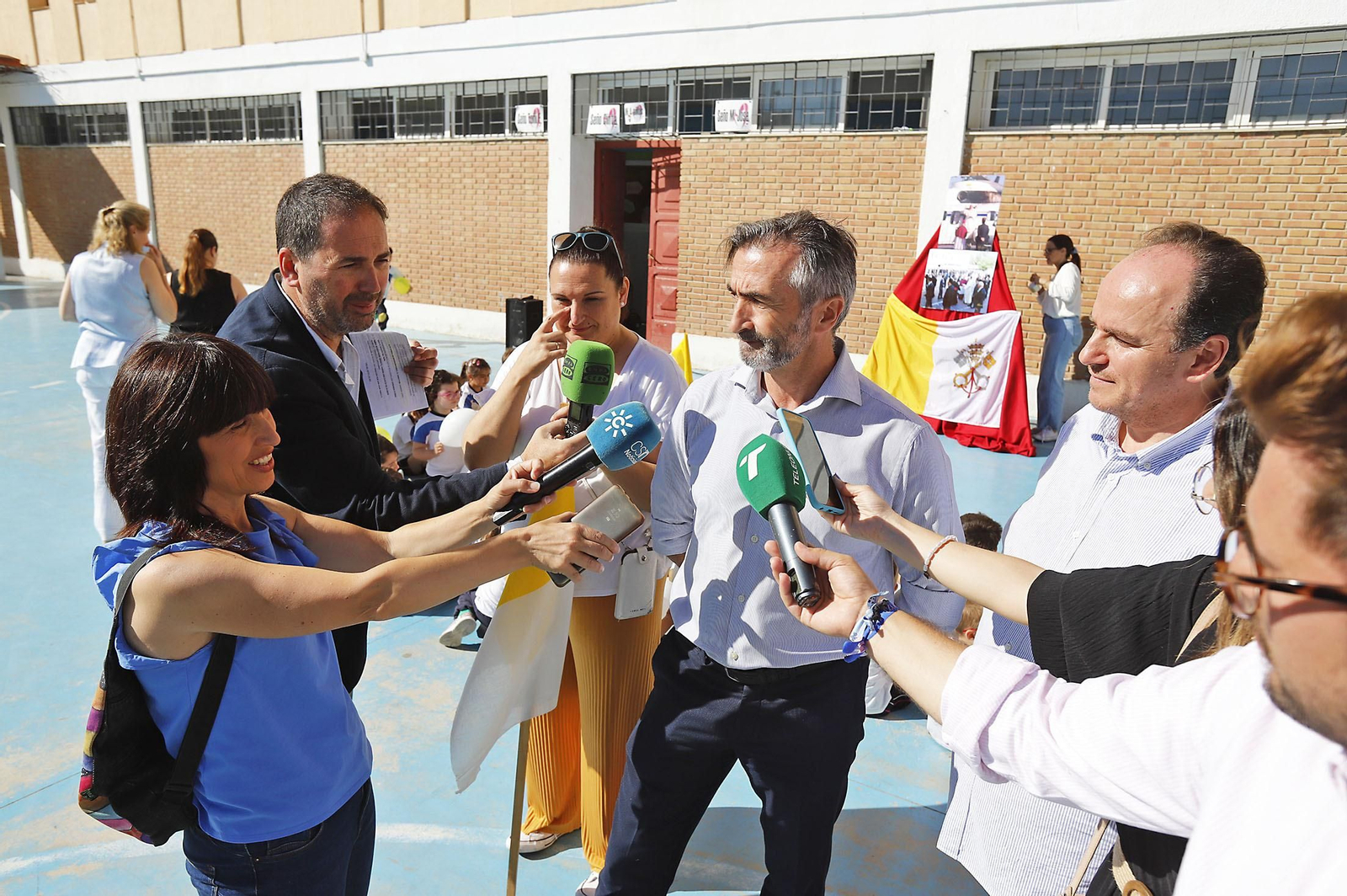 La Asociación de Antiguos Alumnos Maristas Huelva, Ademar, realiza un acto conmemorativo sobre la visita de Juan Pablo II