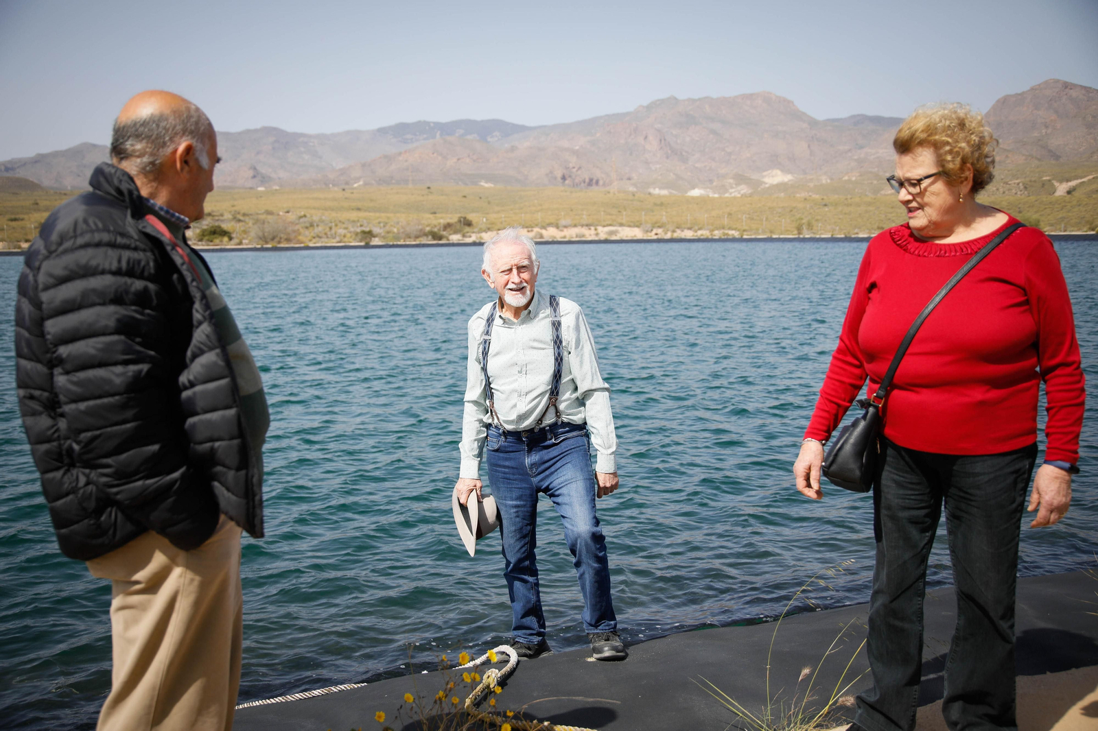 CUCN visita la desaladora de Carboneras y las balsas de Níjar