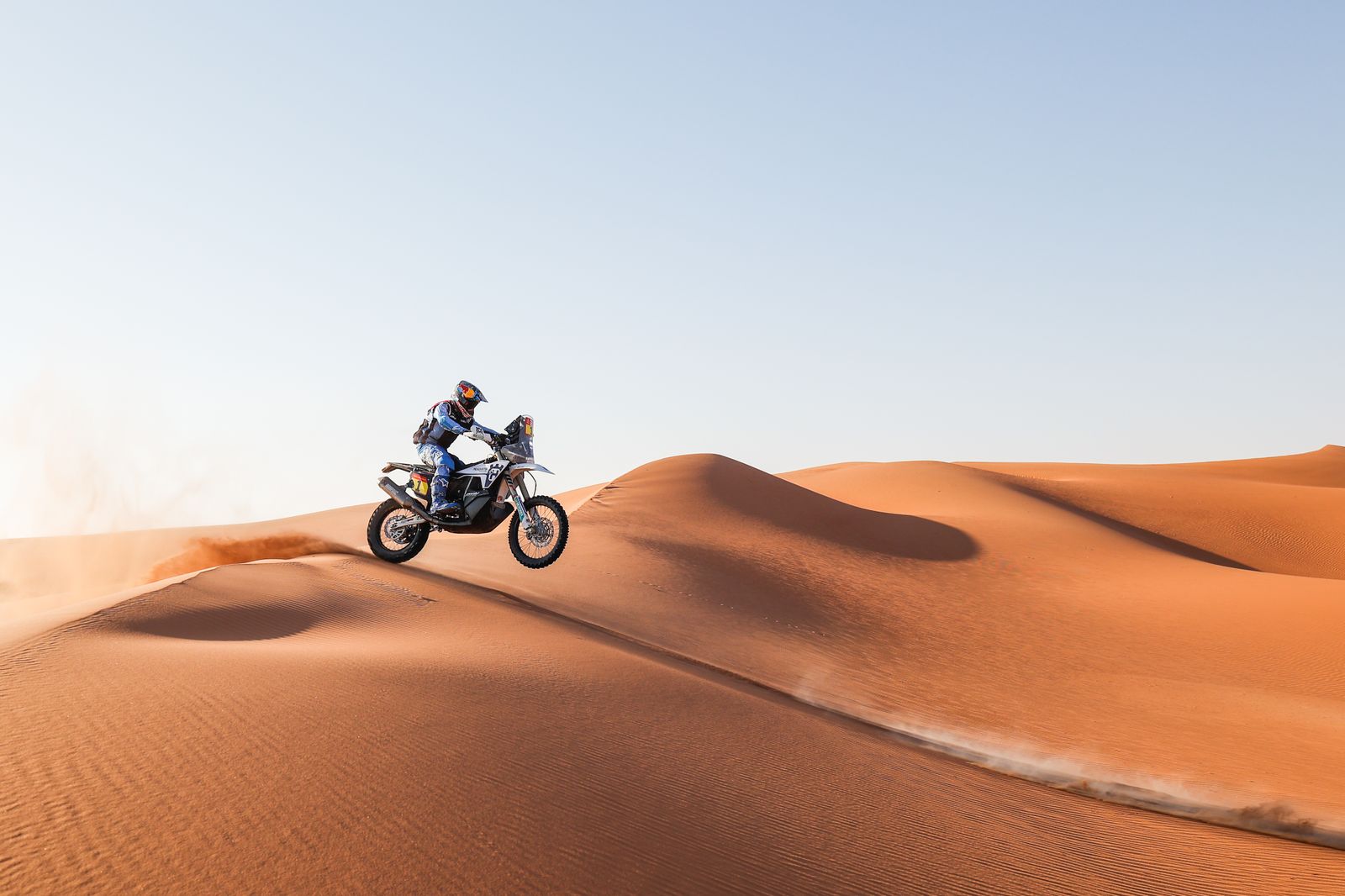 Las espectaculares imágenes del Dakar por las dunas