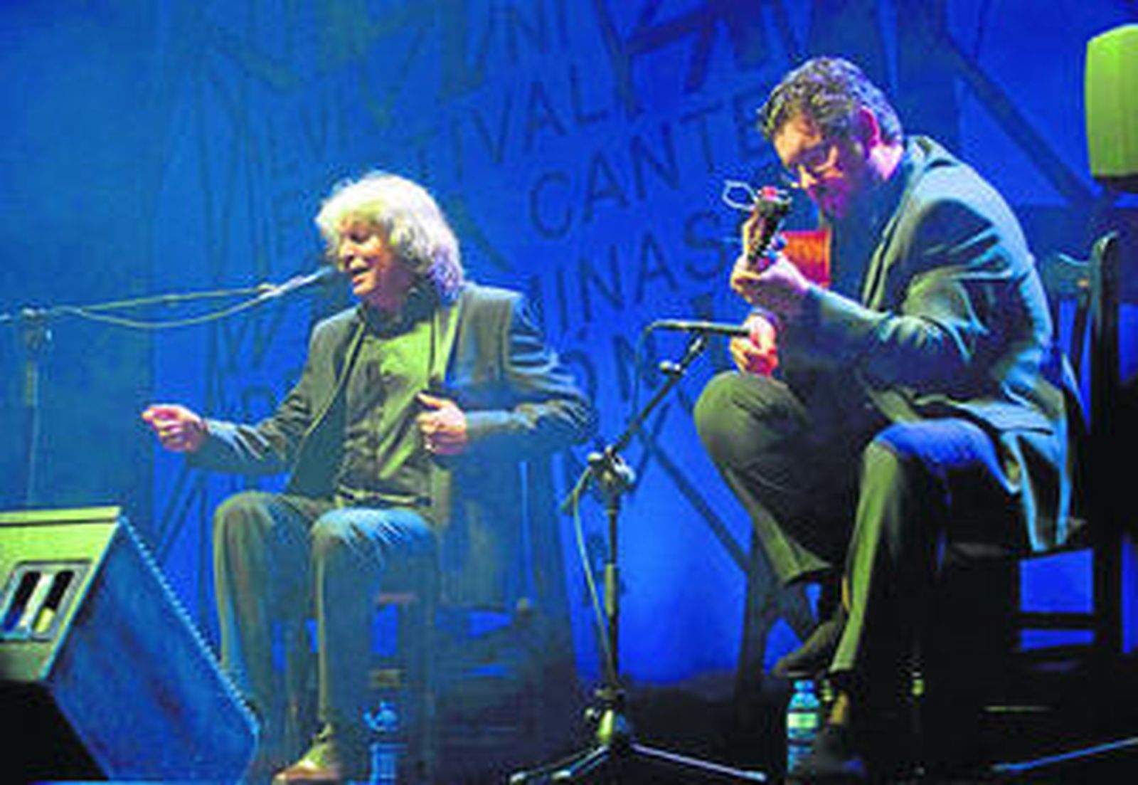 Antonio Higuero hizo un acompañamiento ejemplar, al estricto servicio del cante de José Mercé.