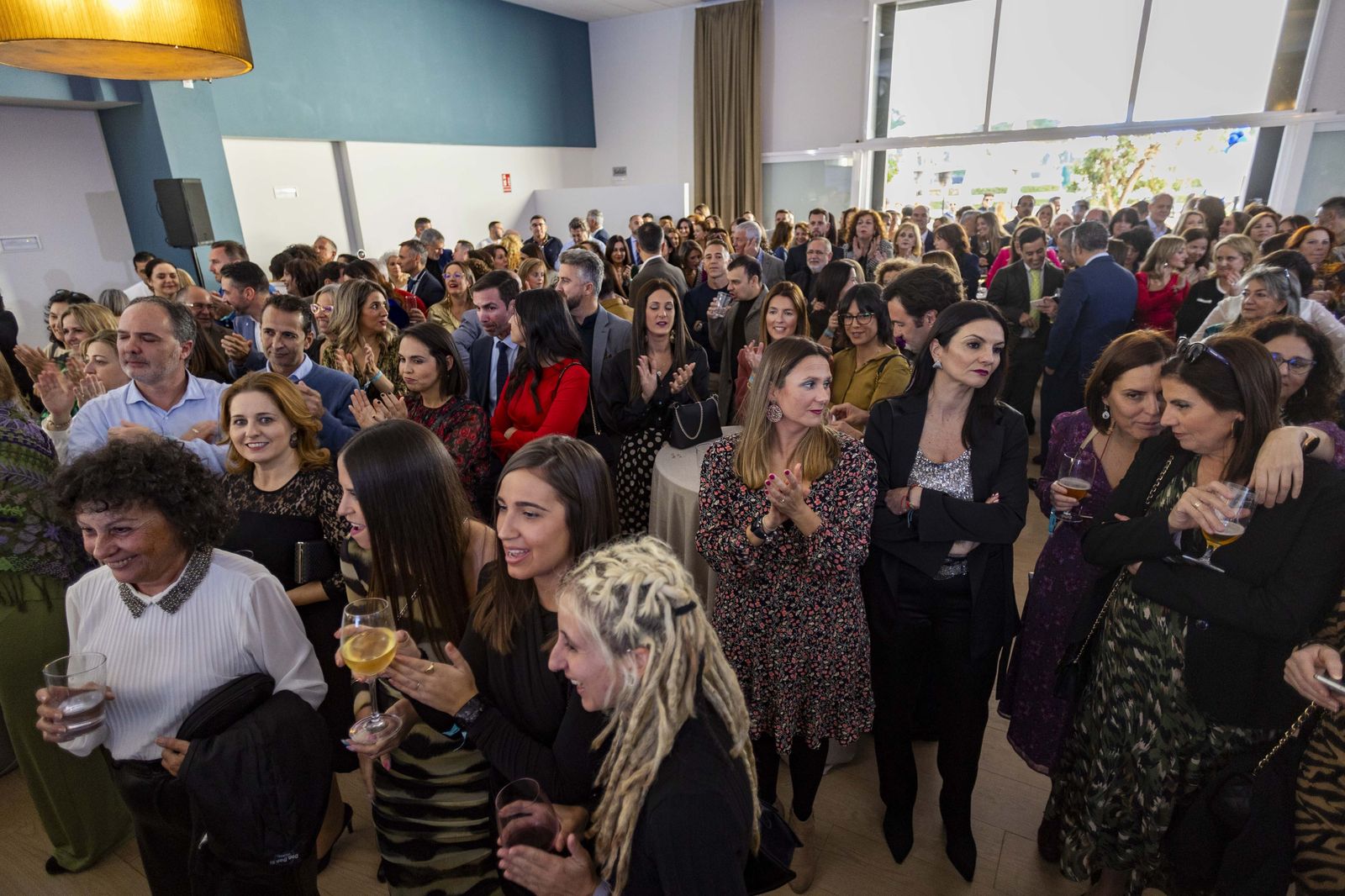 Fotos de la fiesta de agradecimiento de Pascual a su empleados por los 75 años del hospital de San Rafael