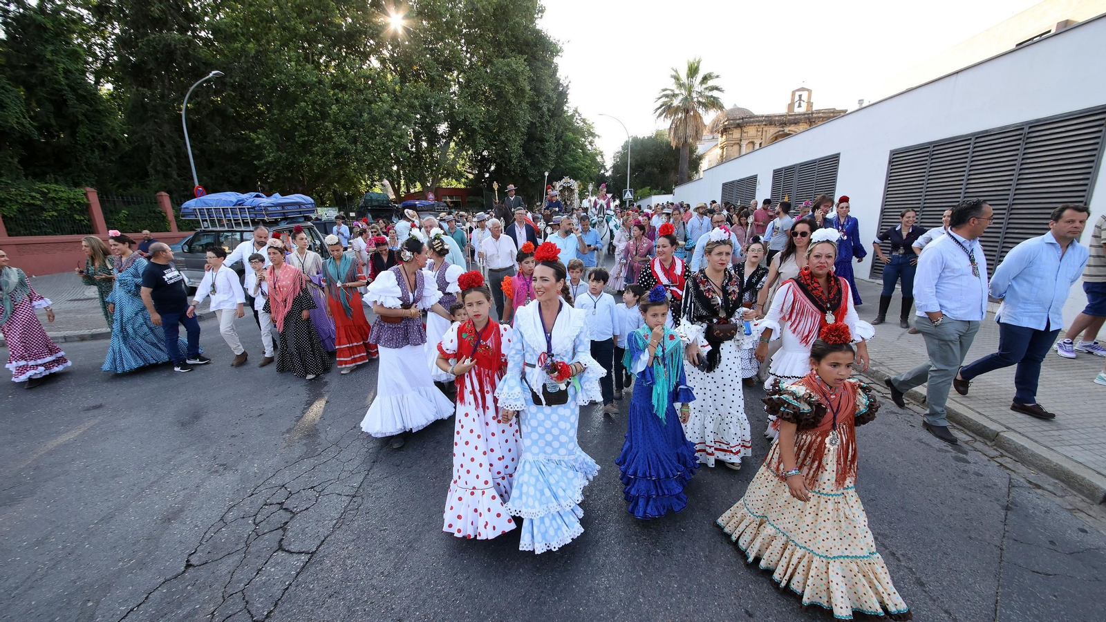 Vuelta a Jerez de la hermandad del Rocío