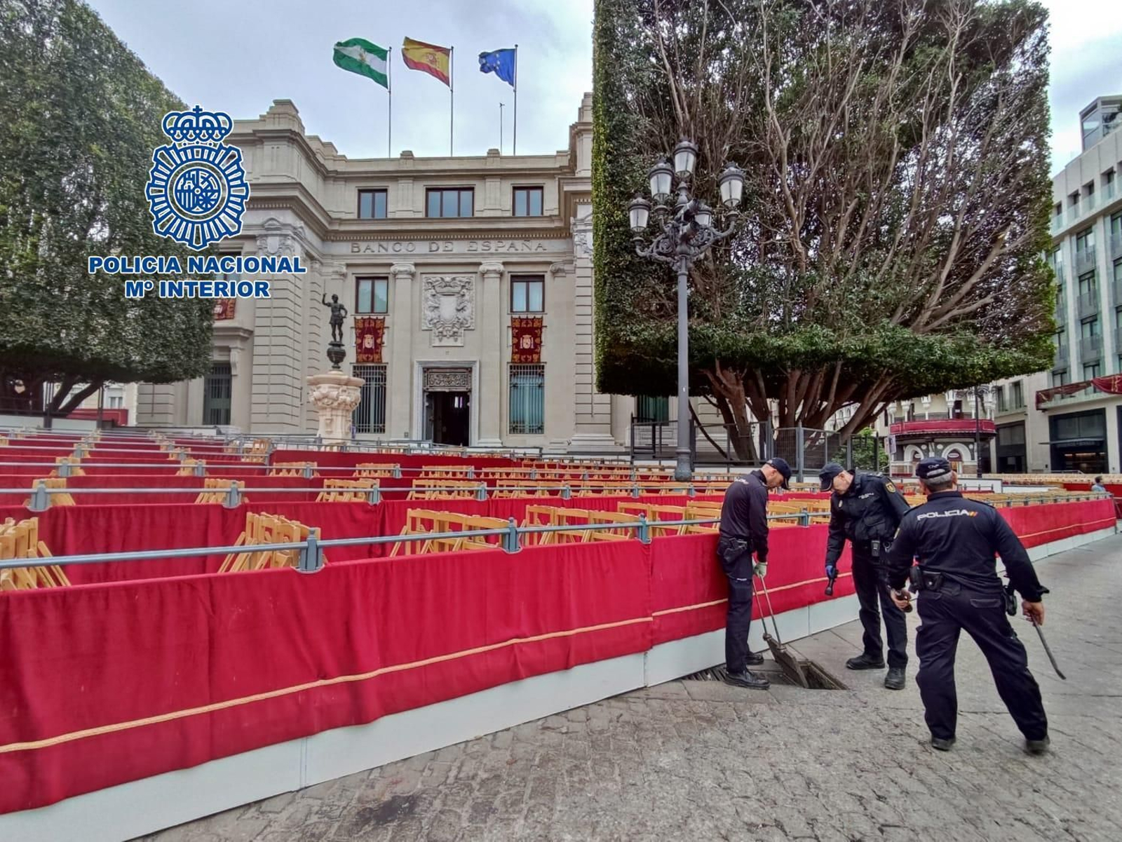 Seguridad desde el subsuelo de Sevilla para la Semana Santa