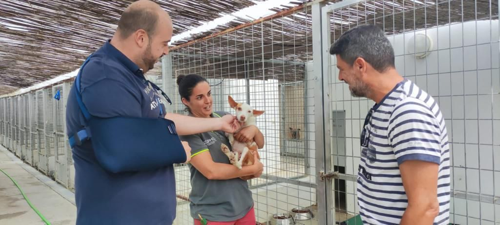 El Centro Municipal de Acogida de Animales de Huércal-Overa trabaja a destajo.