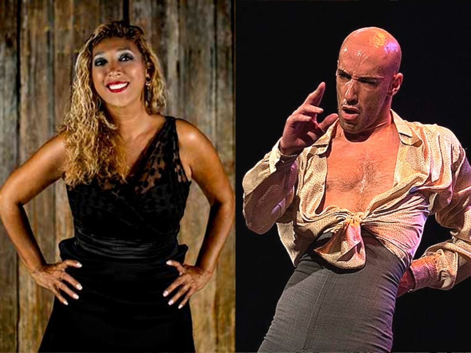 Esperanza Fernández y Hugo López.