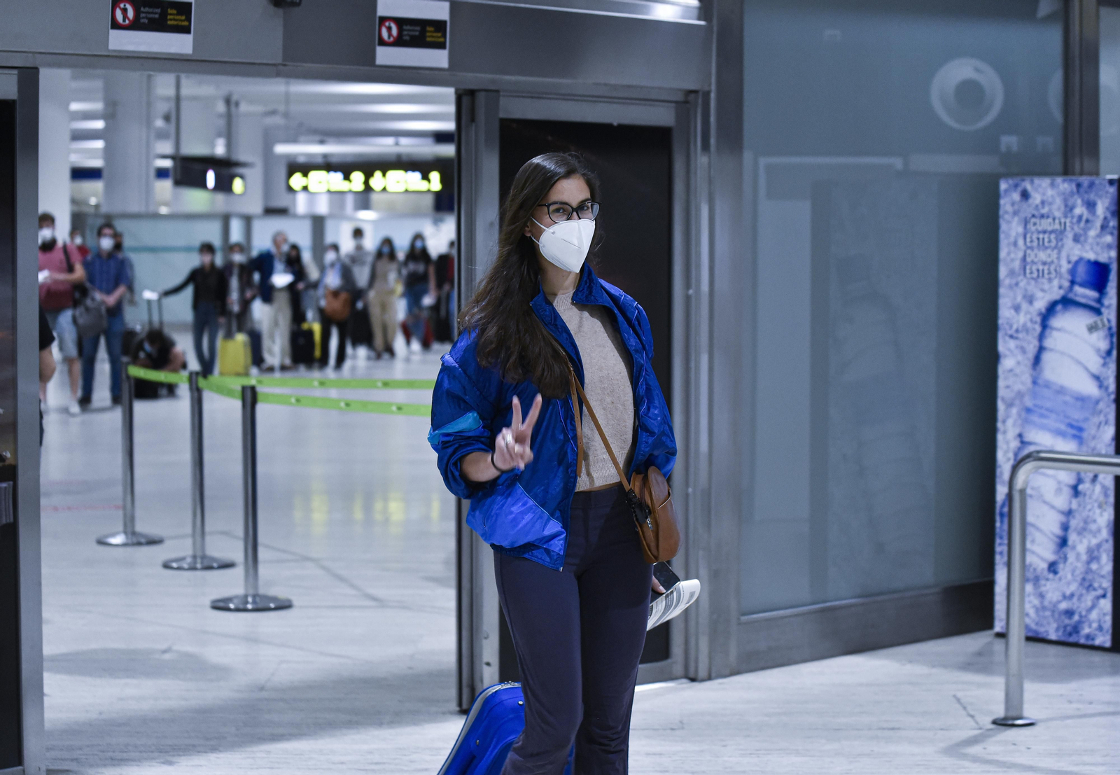 Llega a  Sevilla del primer vuelo con turistas desde el cierre de fronteras