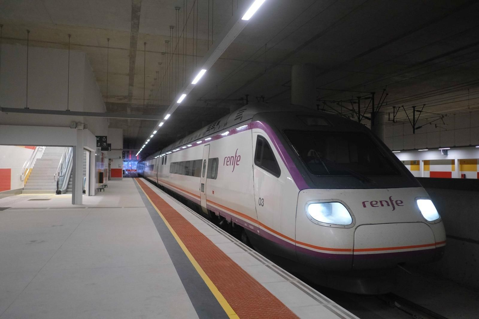 La nueva estación de AVE en Antequera echa a andar (fotos)