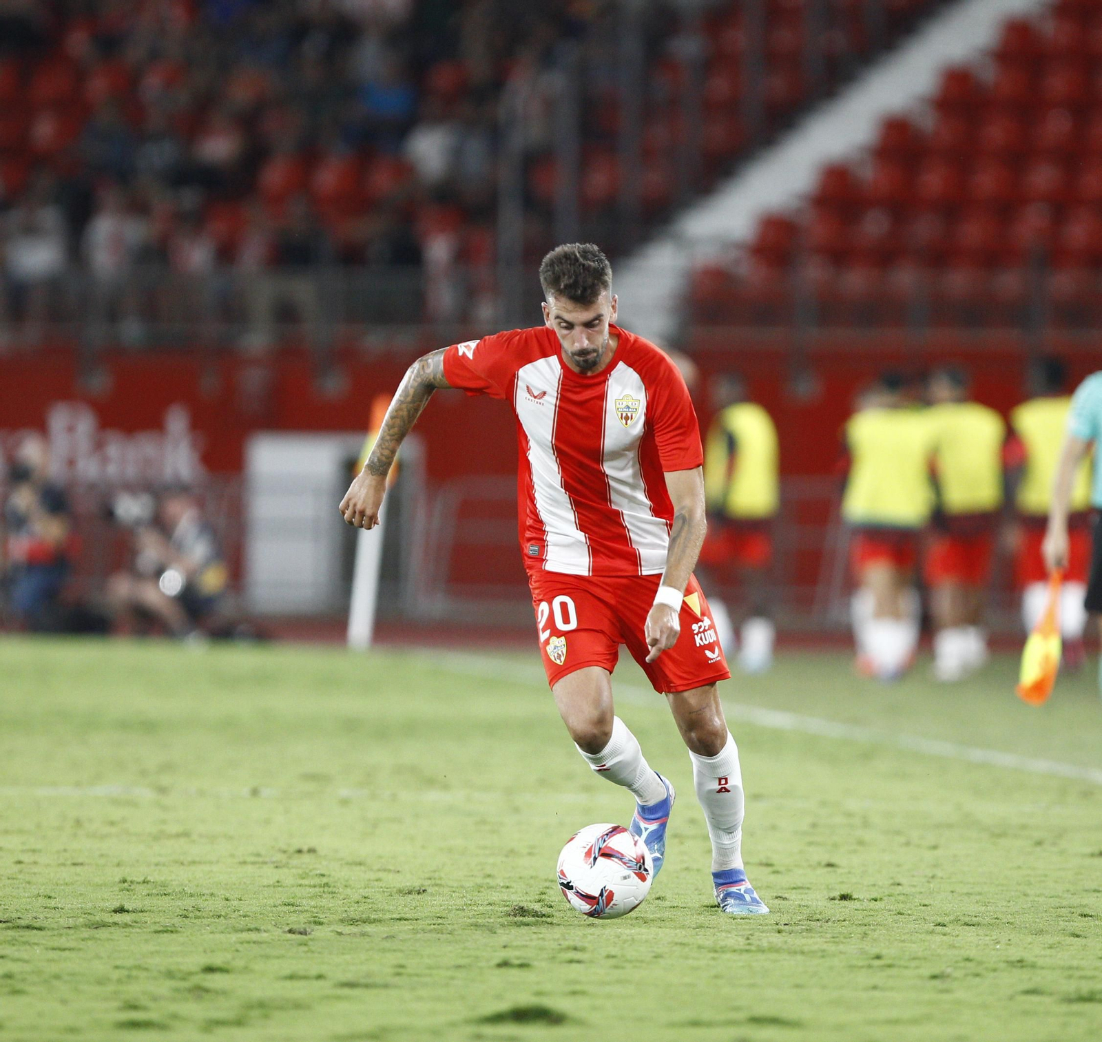 Las imágenes del partido de fútbol U.D. Almería-S.D. Eibar