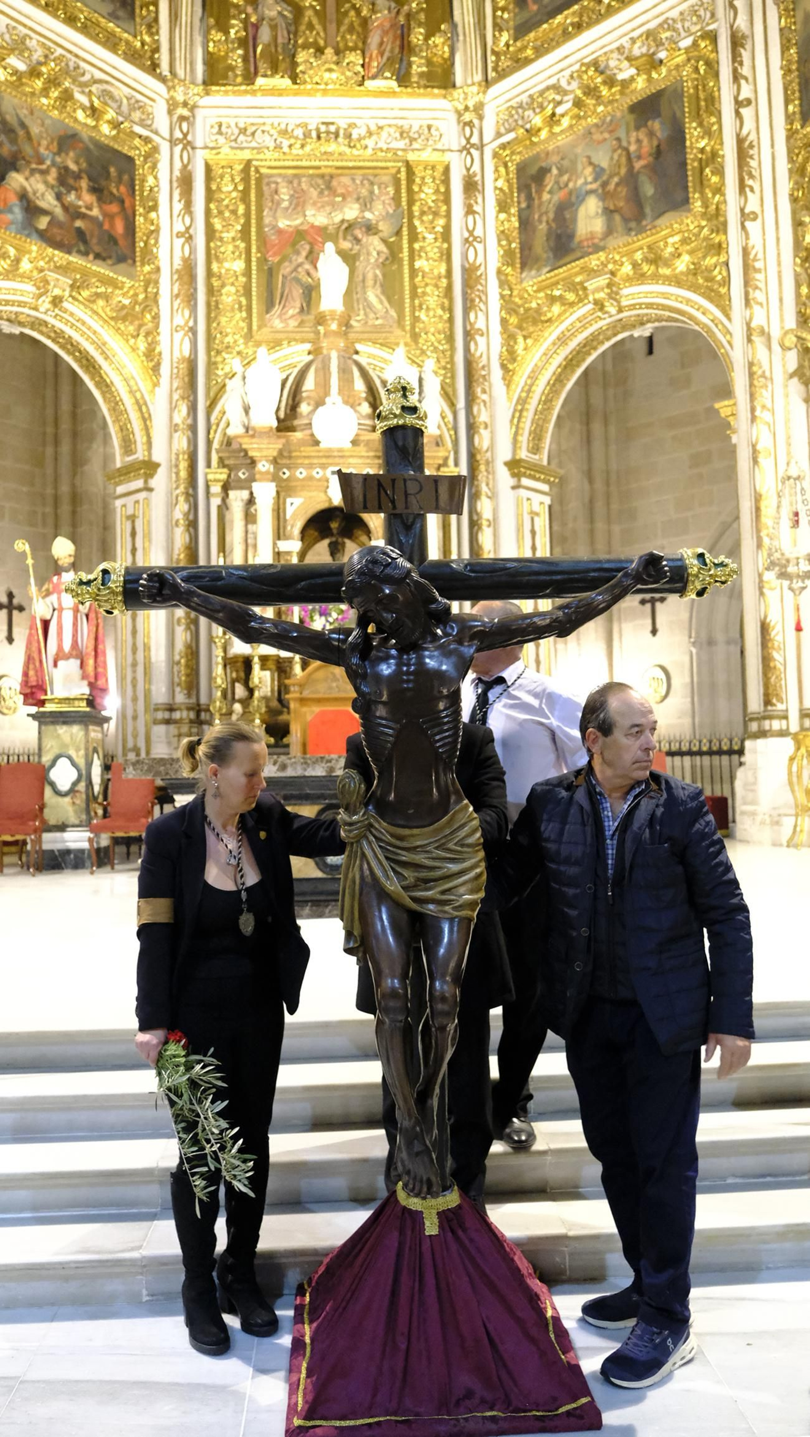 Vía Crucis del Cristo de la Escucha en la Semana Santa de Almería 2025