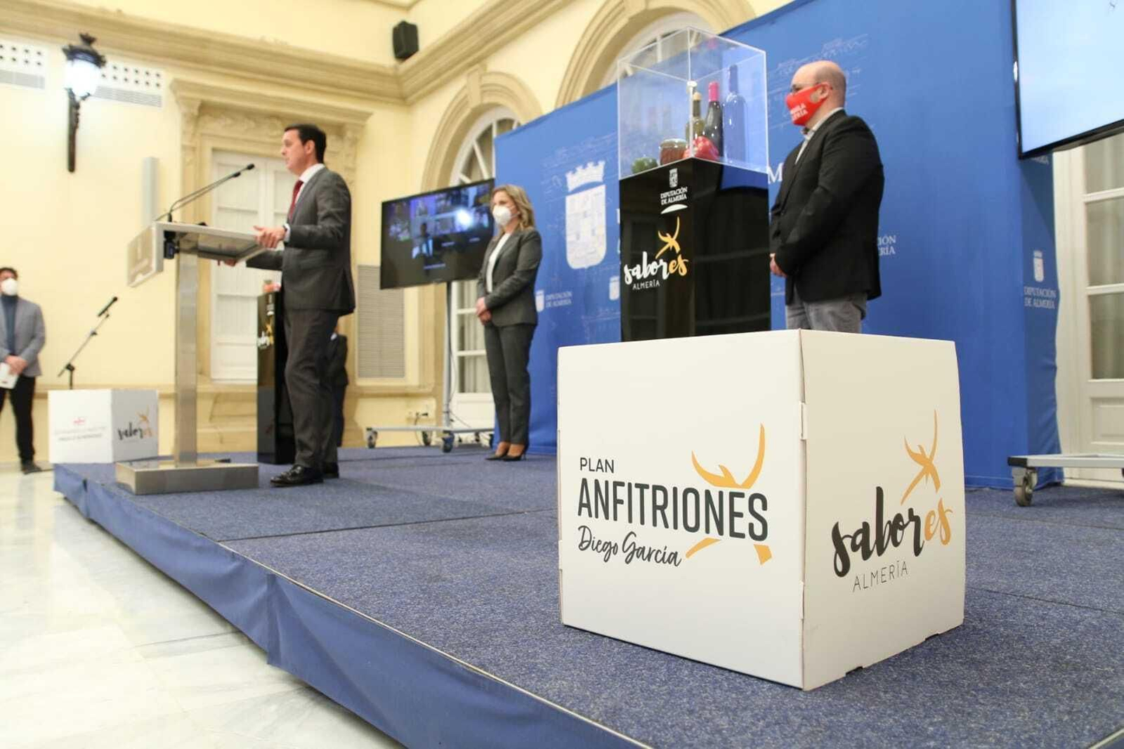 Presentación del plan 'Anfitriones Diego García'.