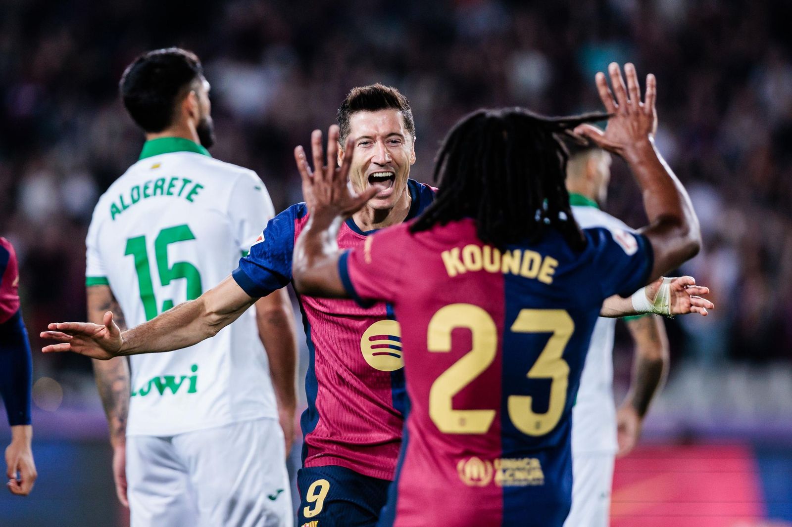 Las mejores fotos del Barcelona-Getafe