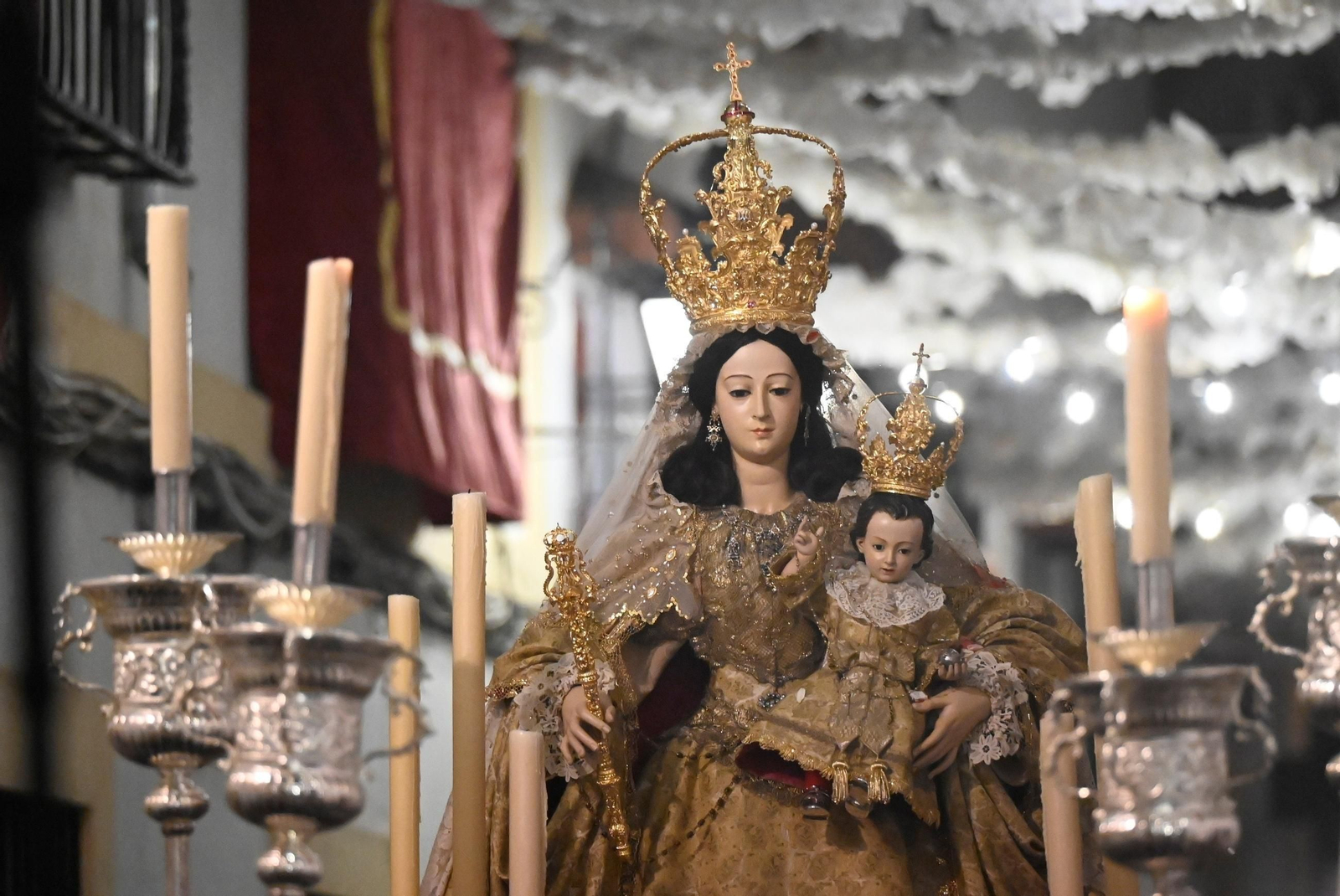 Las imágenes de la vuelta de la Virgen del Socorro a su ermita