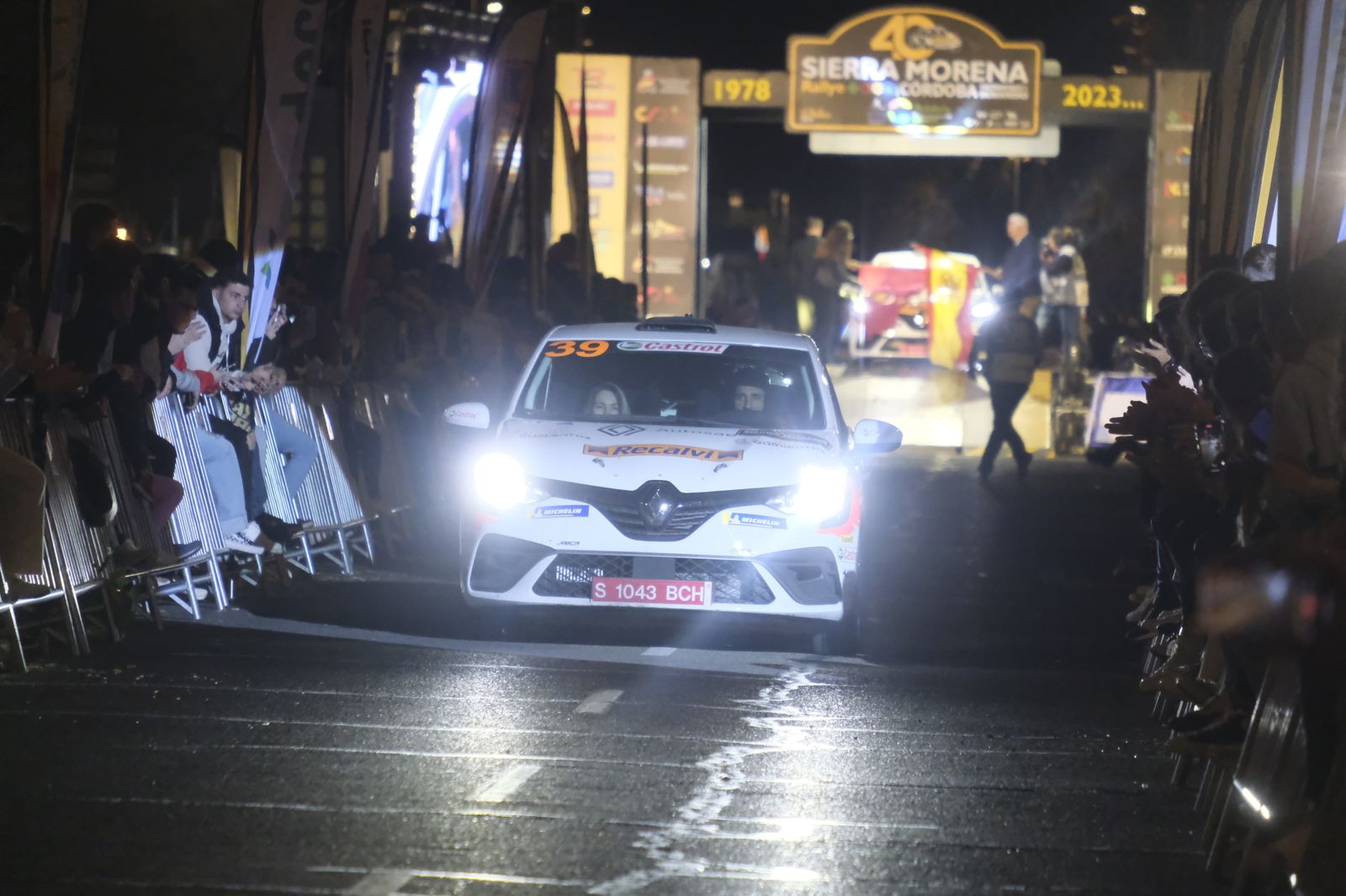 Así ha sido la ceremonia de salida del Rallye Sierra Morena 2023