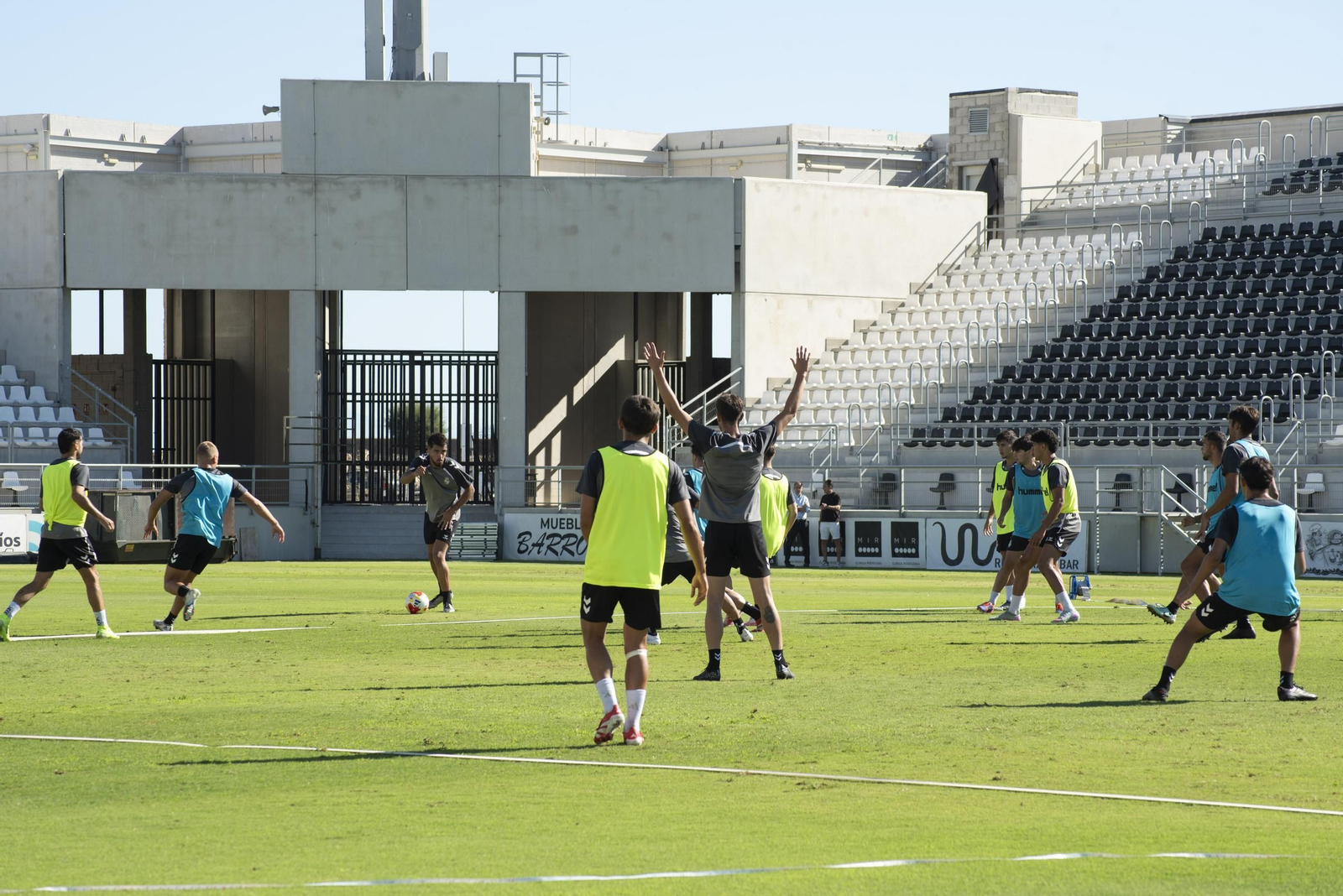 Las fotos del entrenamiento de la Balona del miércoles previo al estreno liguero
