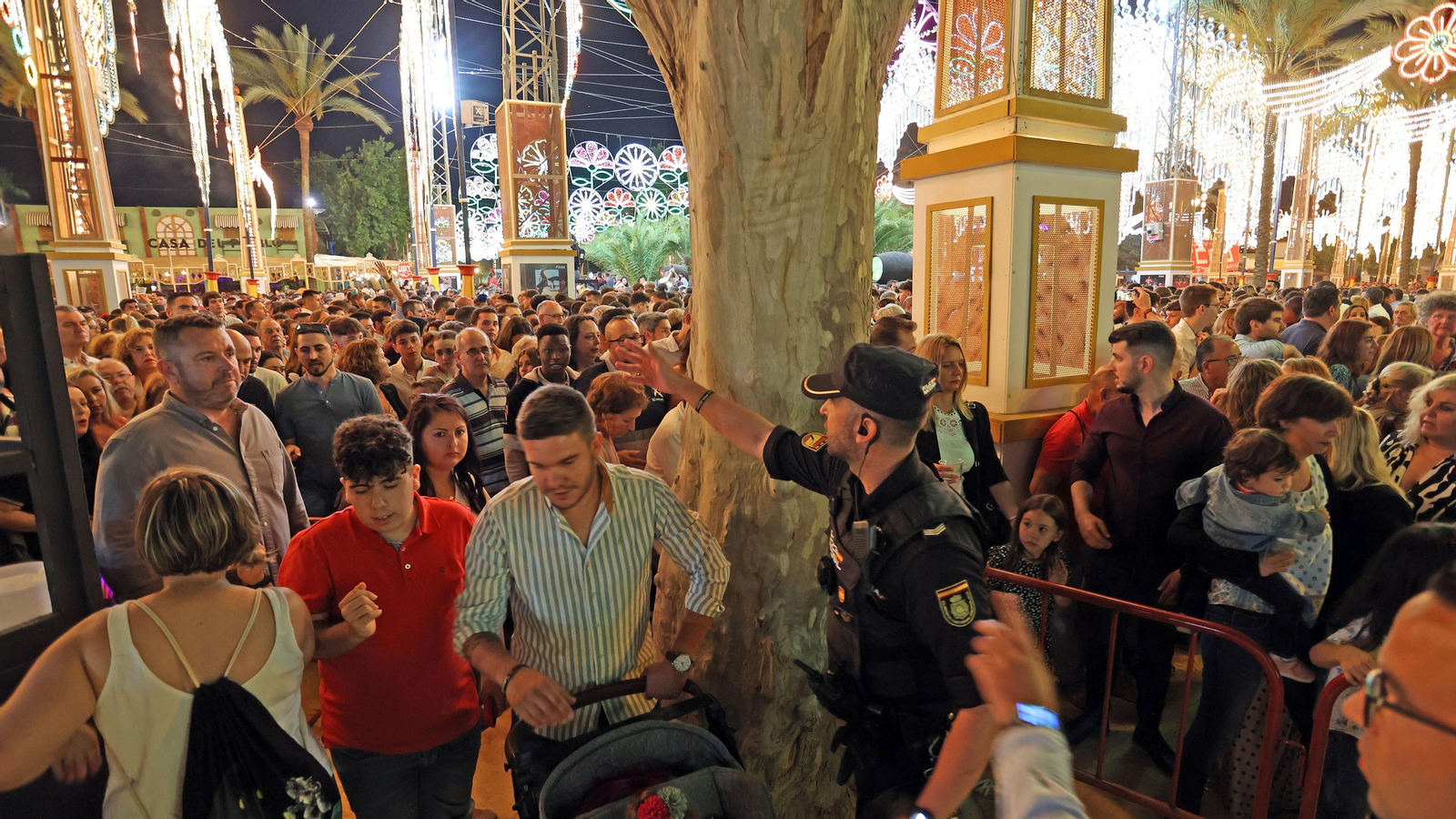 Sábado de Feria y alumbrado en Jerez
