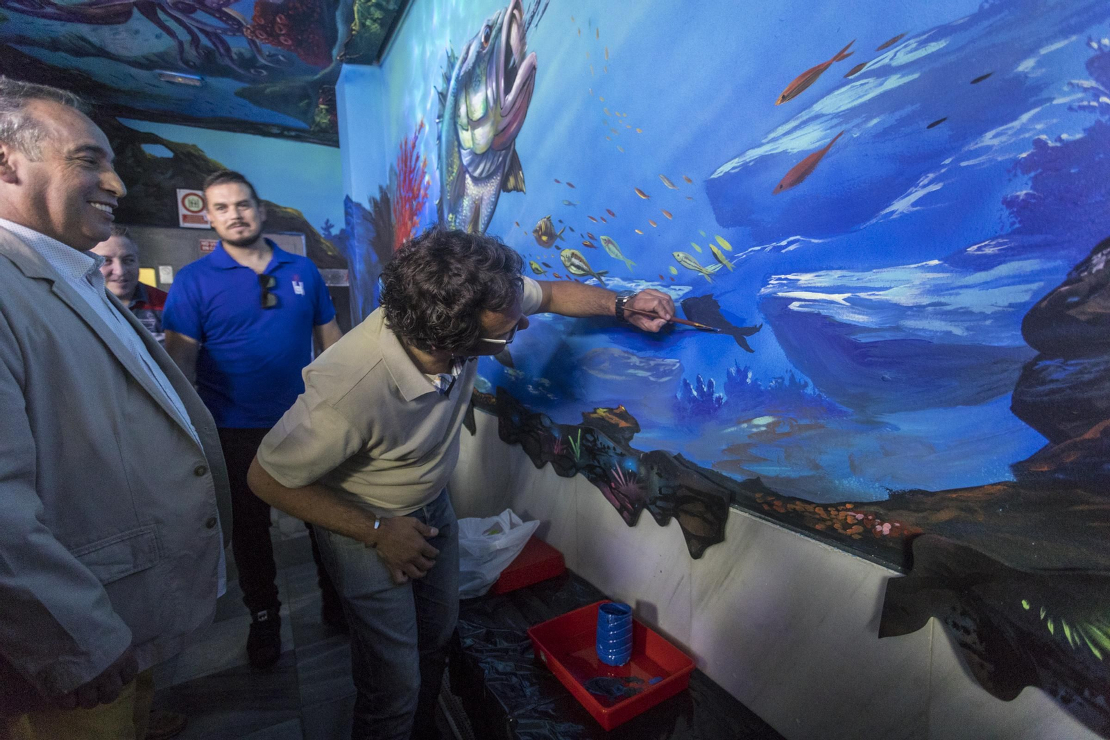 Inaugurada la nueva decoración del mercado Virgen del Rosario