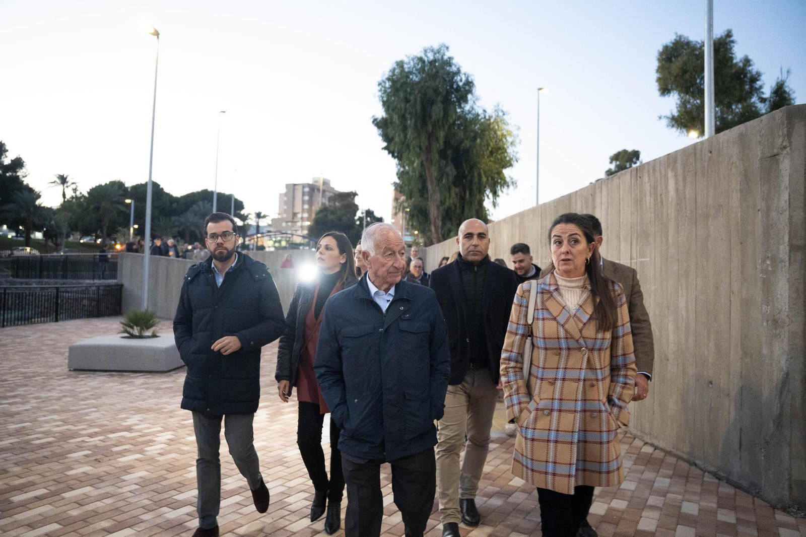Las imágenes de la inauguración de la primera fase de la adecuación de la Rambla San Antonio de Aguadulce