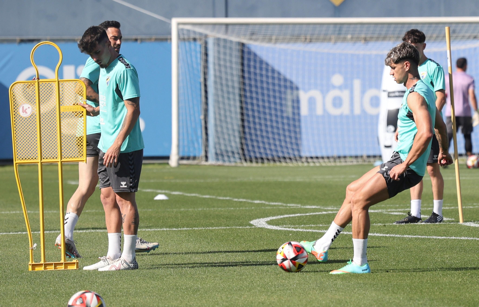 Pellicer aprieta en la vuelta del Málaga CF al trabajo