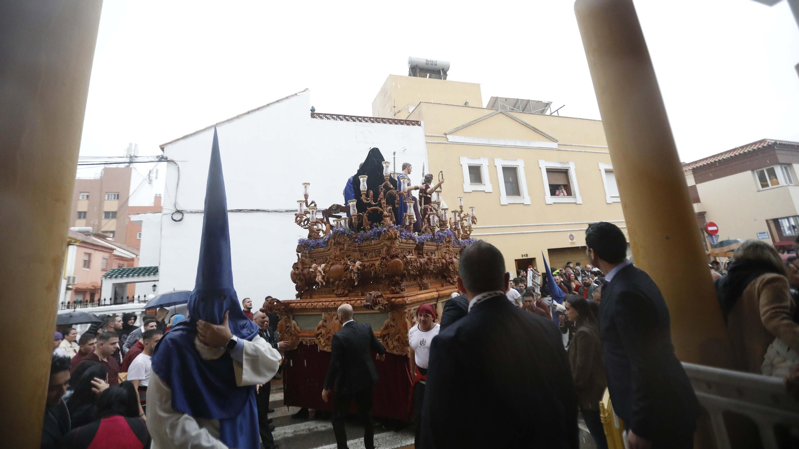 Fotos del Domingo de Ramos en La Línea: La Borriquita y Flagelación