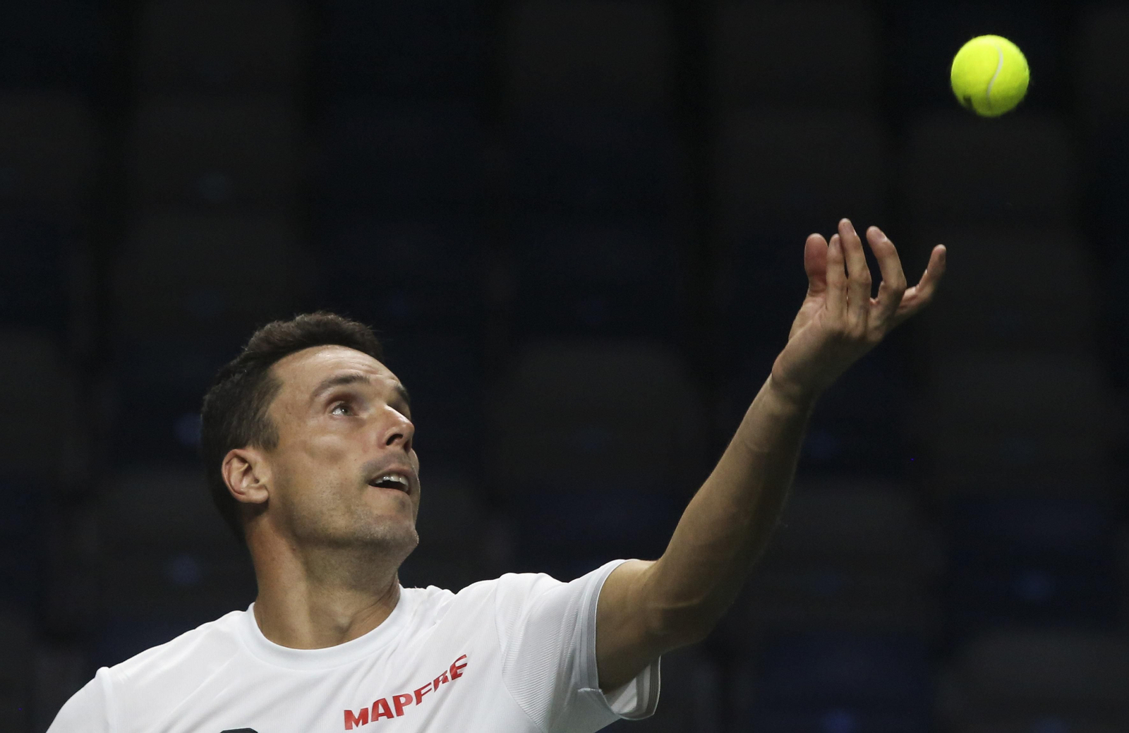 La metamorfosis del Carpena para la Copa Davis, con los jugadores sobre la pista ya