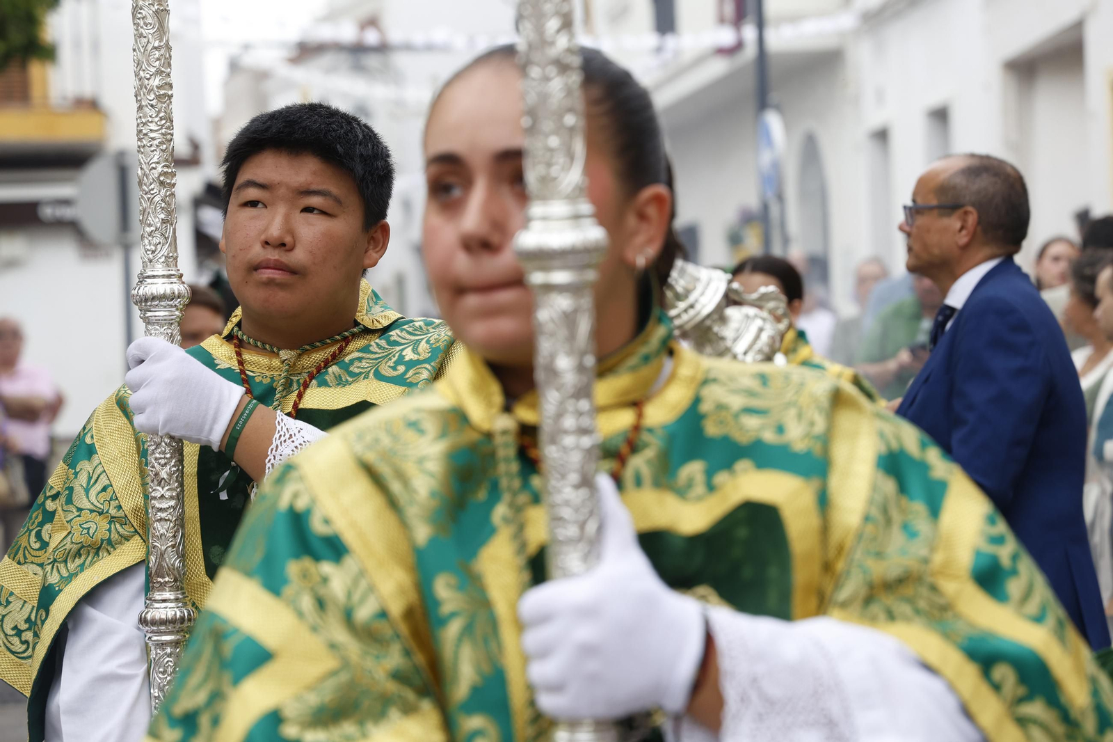 Las fotos de la peregrinación extraordinaria de la Esperanza de Algeciras a la iglesia de la Palma