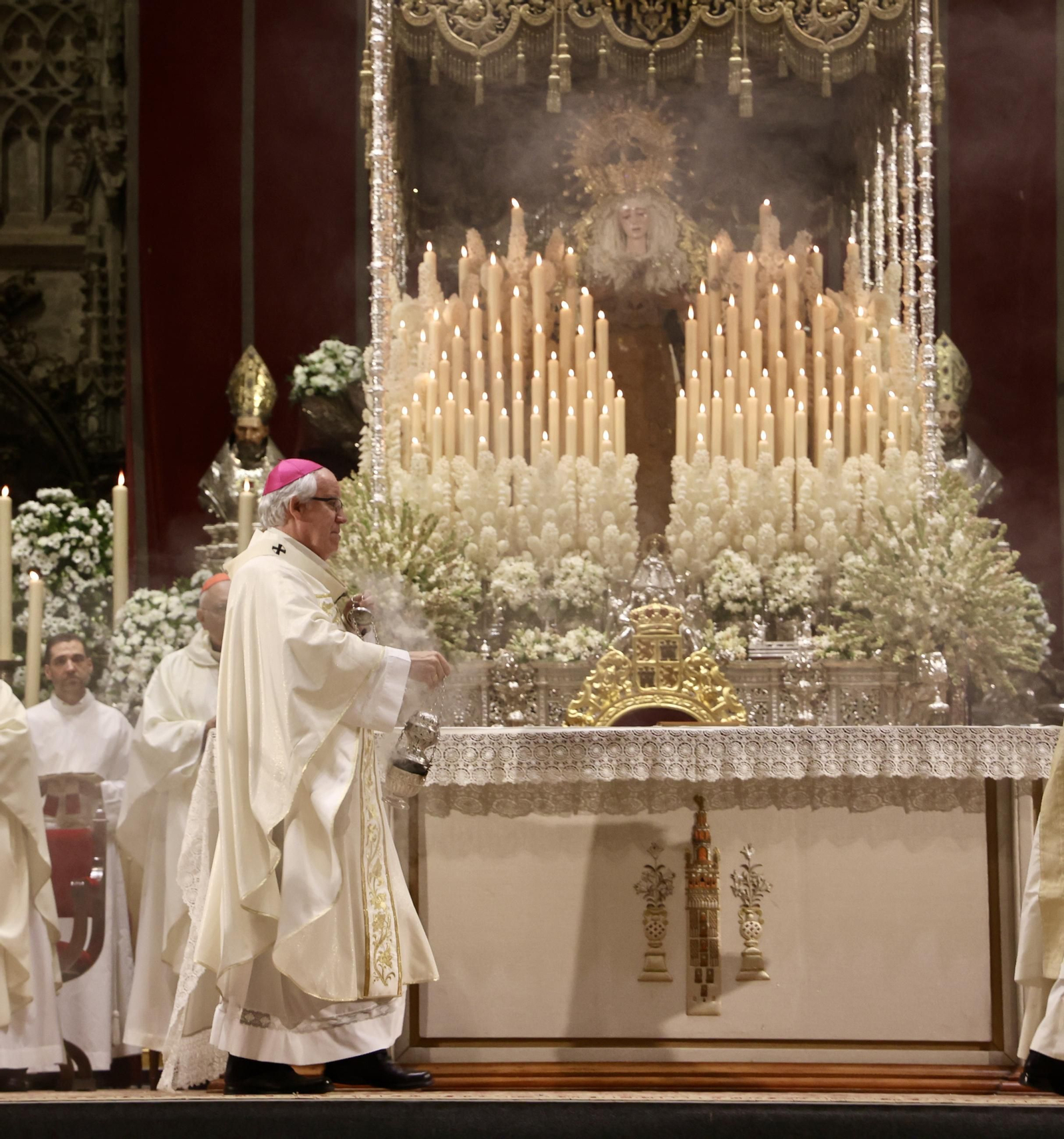 Misa en la Catedral por el 25 aniversario de la coronación de la Virgen de la Estrella