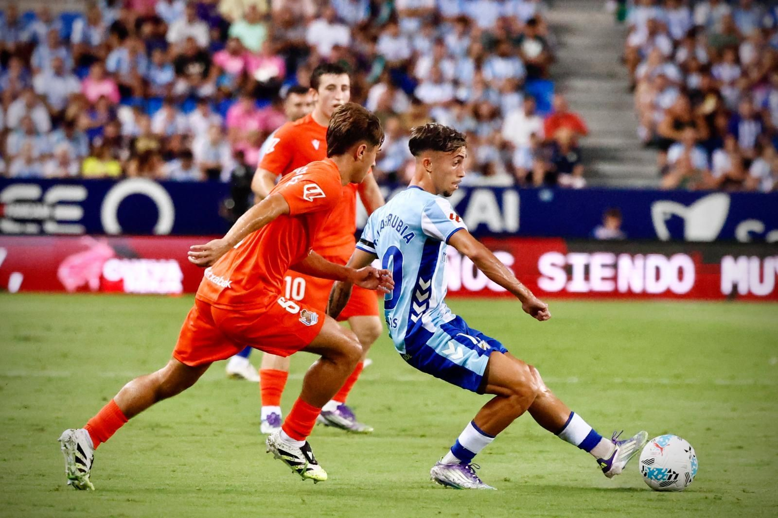 Las fotos del Málaga CF-Real Sociedad B