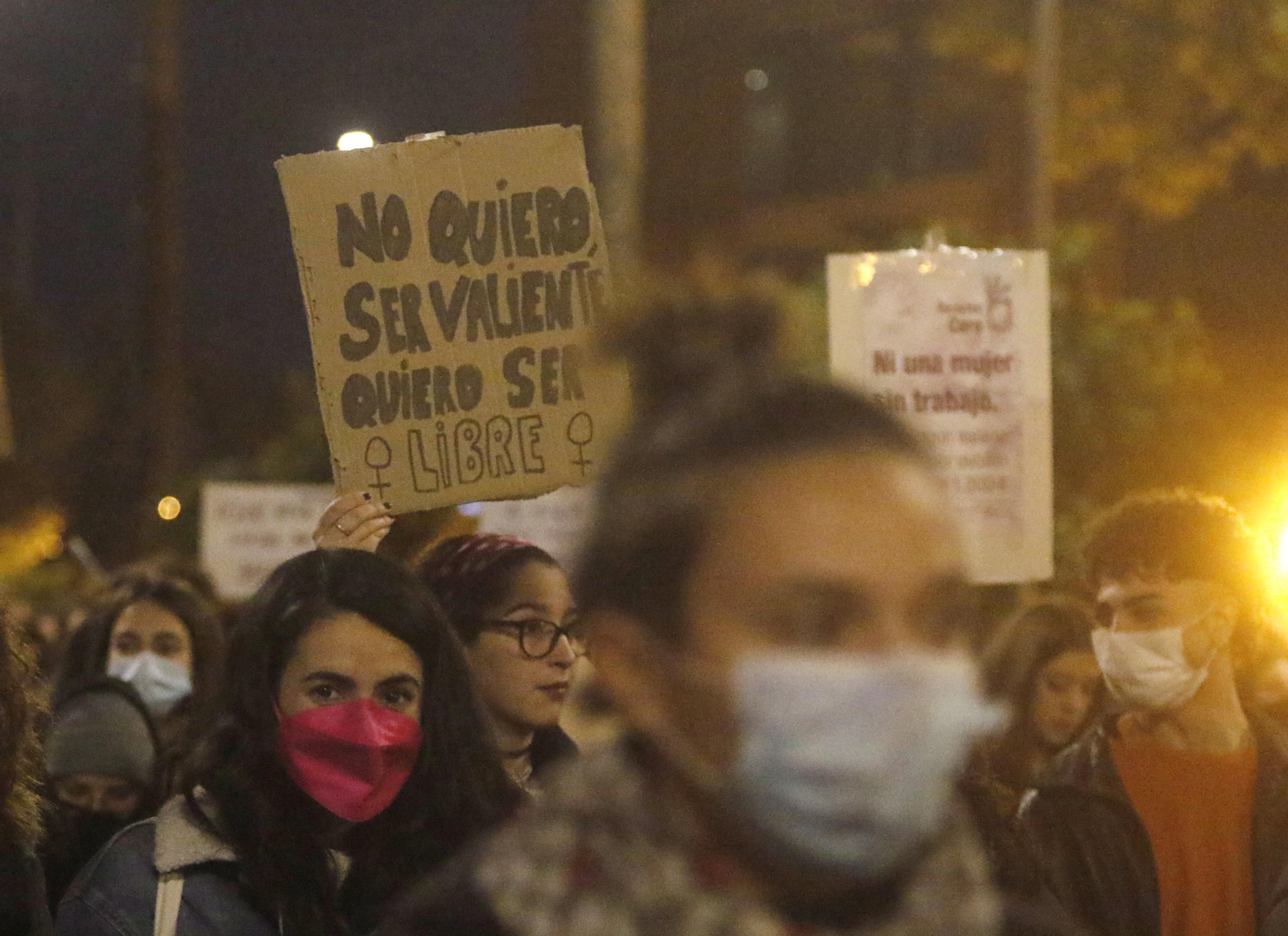 La manifestación contra la violencia de género en Córdoba, en fotografías
