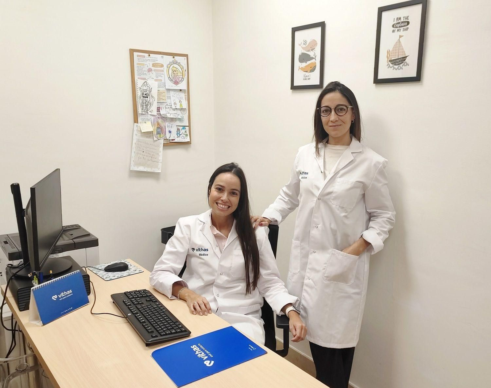Las psicólogas infantiles de la Unidad de Salud Mental Infantil del Hospital Vithas Málaga, Silvia Plaza y María Cóndor. Las psicólogas infantiles de la Unidad de Salud Mental Infantil del Hospital Vithas Málaga, Silvia Plaza y María Cóndor.