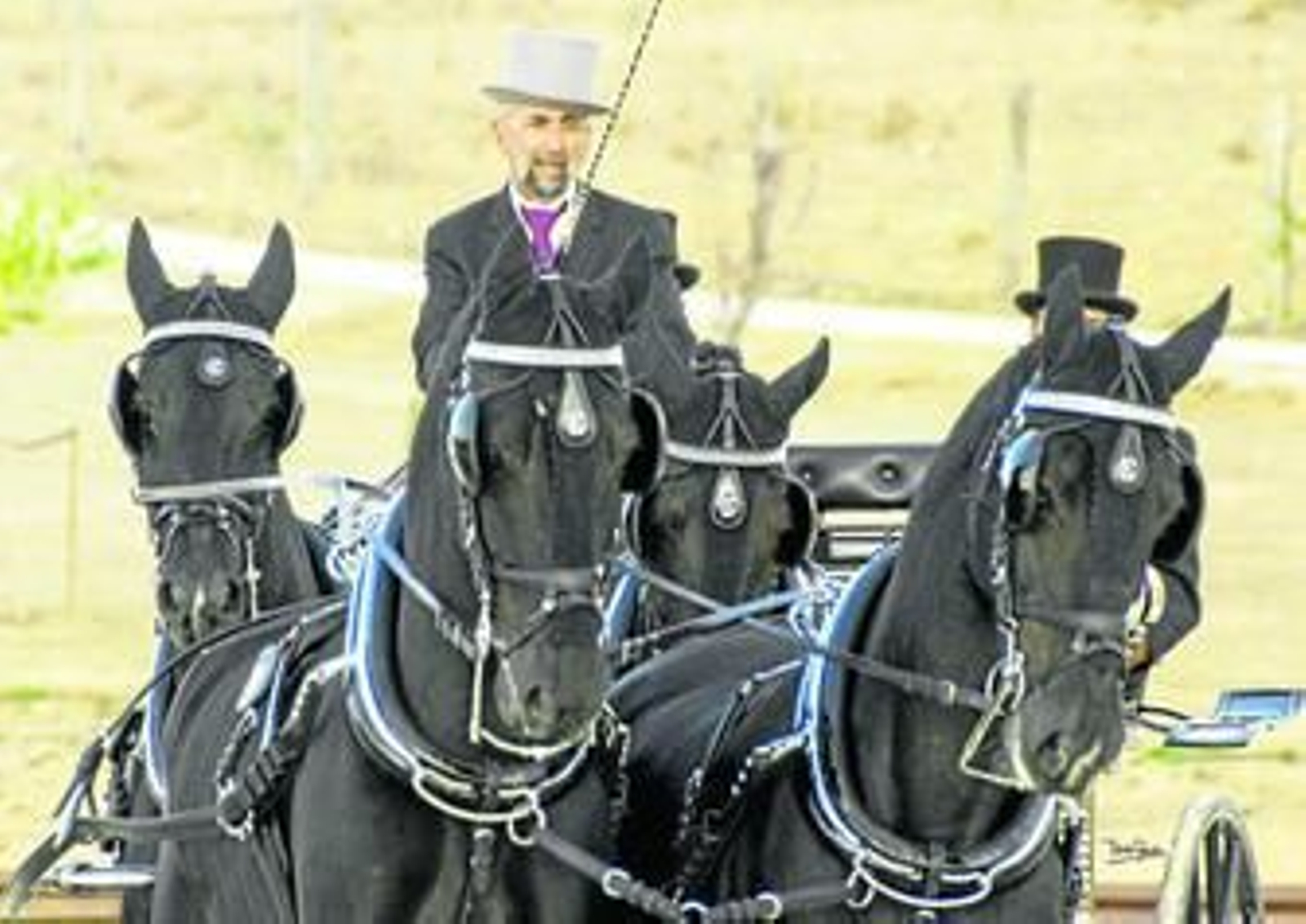 Ernesto Colman, participando en uno de los últimos campeonatos de España, en Montenmedio.