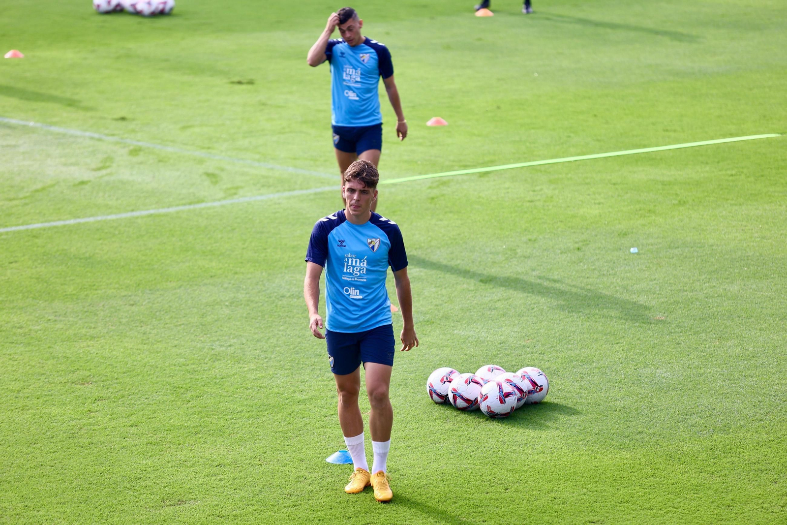 Las fotos de Yanis Rahmani con el Málaga CF