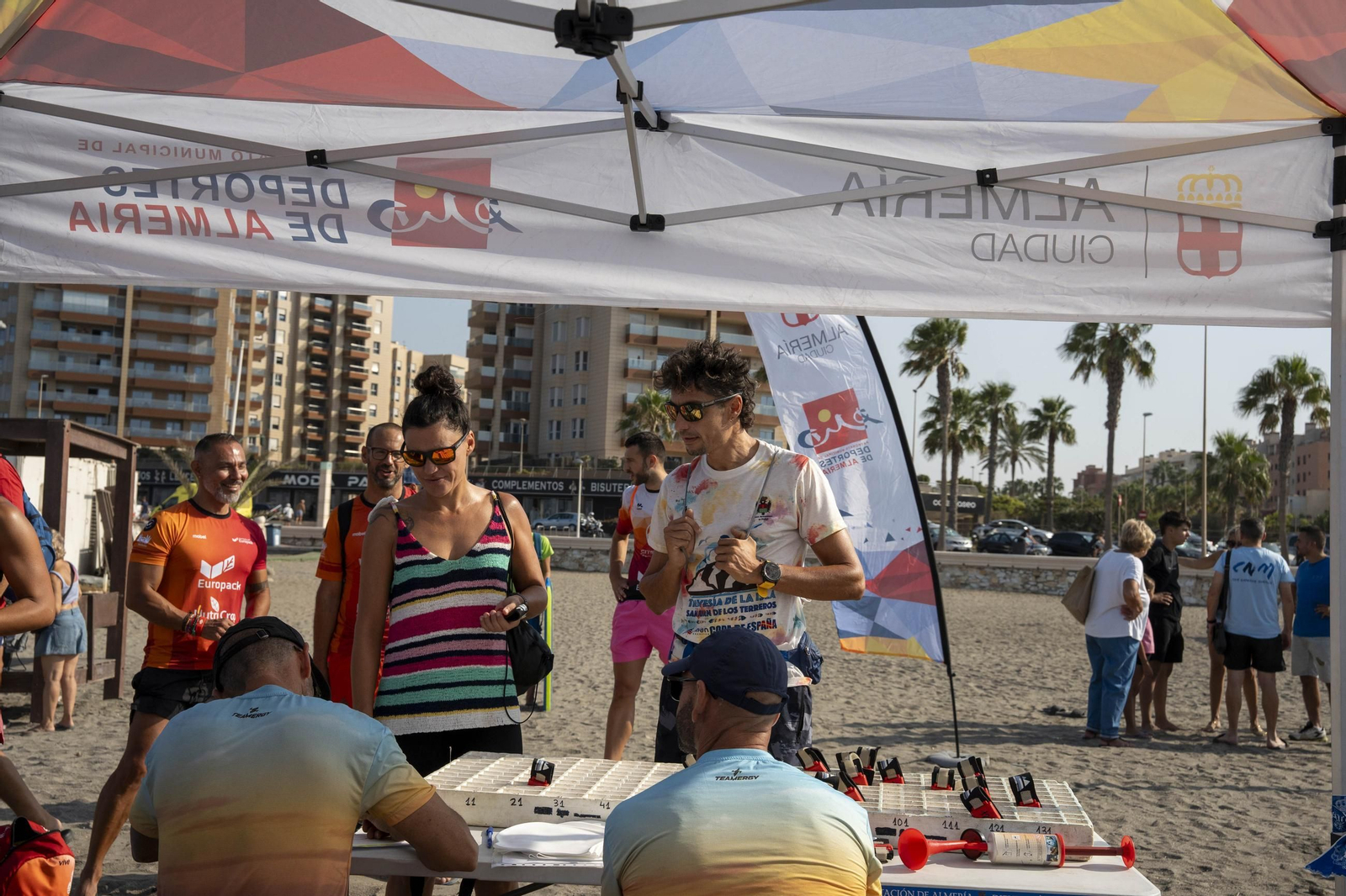 Travesía a nado Carlos Tejada de Almería