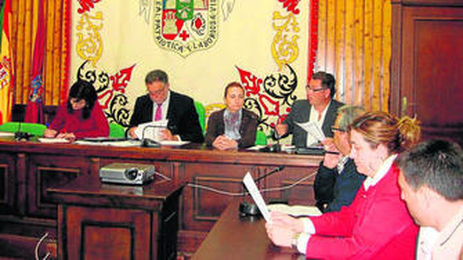Pleno Municipal celebrado ayer en el Ayuntamiento de Huércal-Overa.