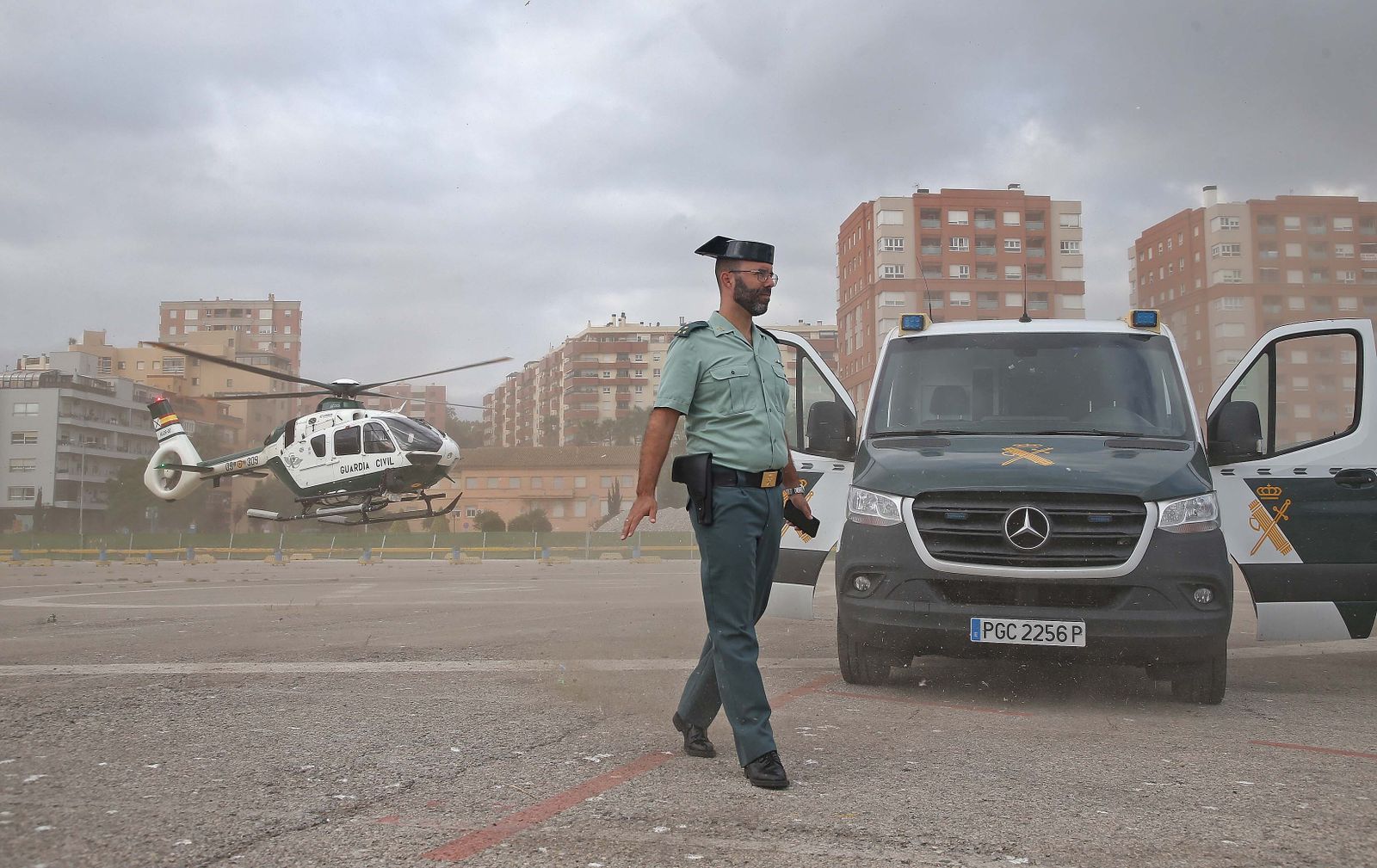 Exhibición de medios de la Guardia Civil en Algeciras