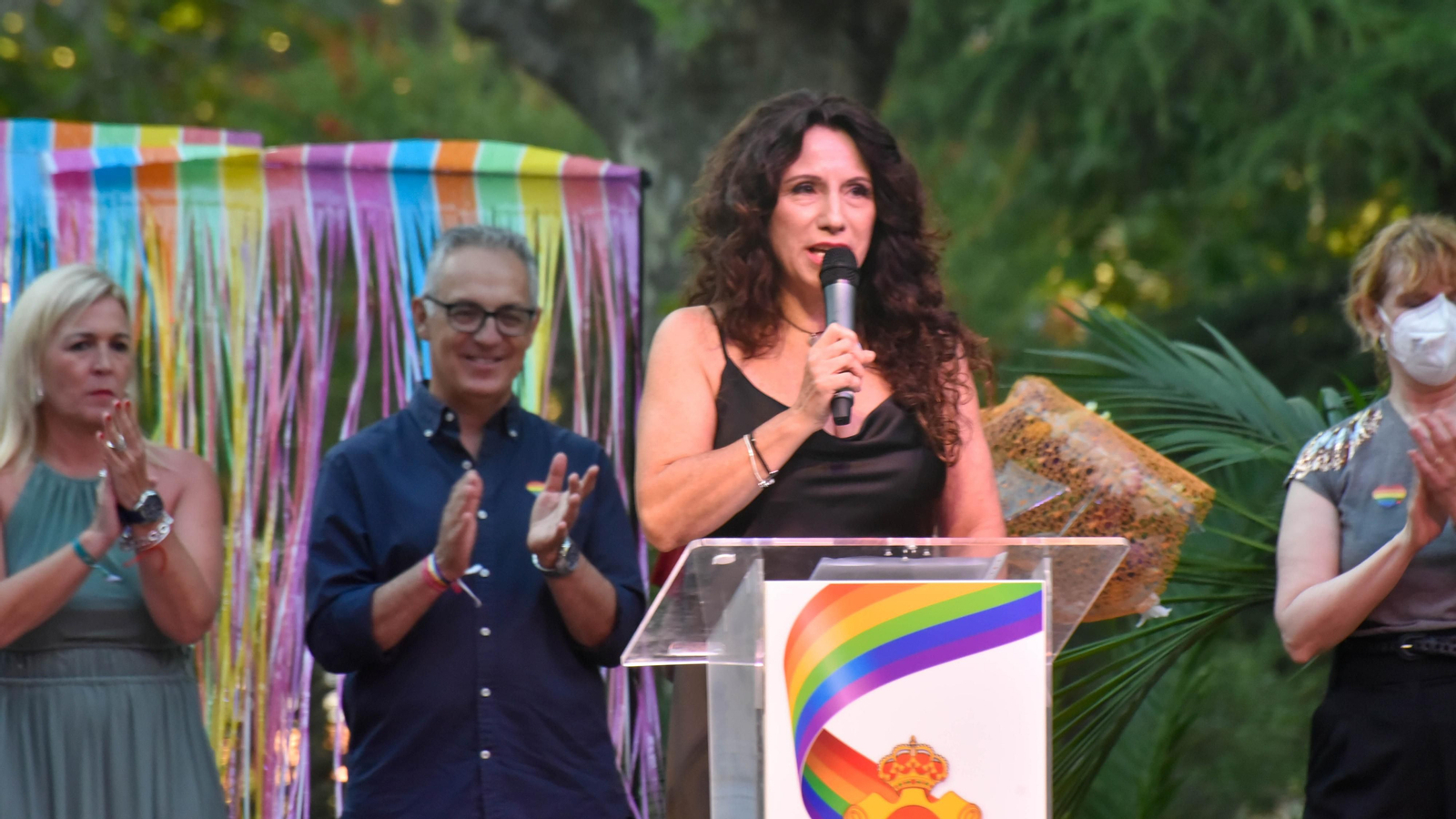 Fotos de la celebración del Orgullo LGTBI en Algeciras con Manolita Chen